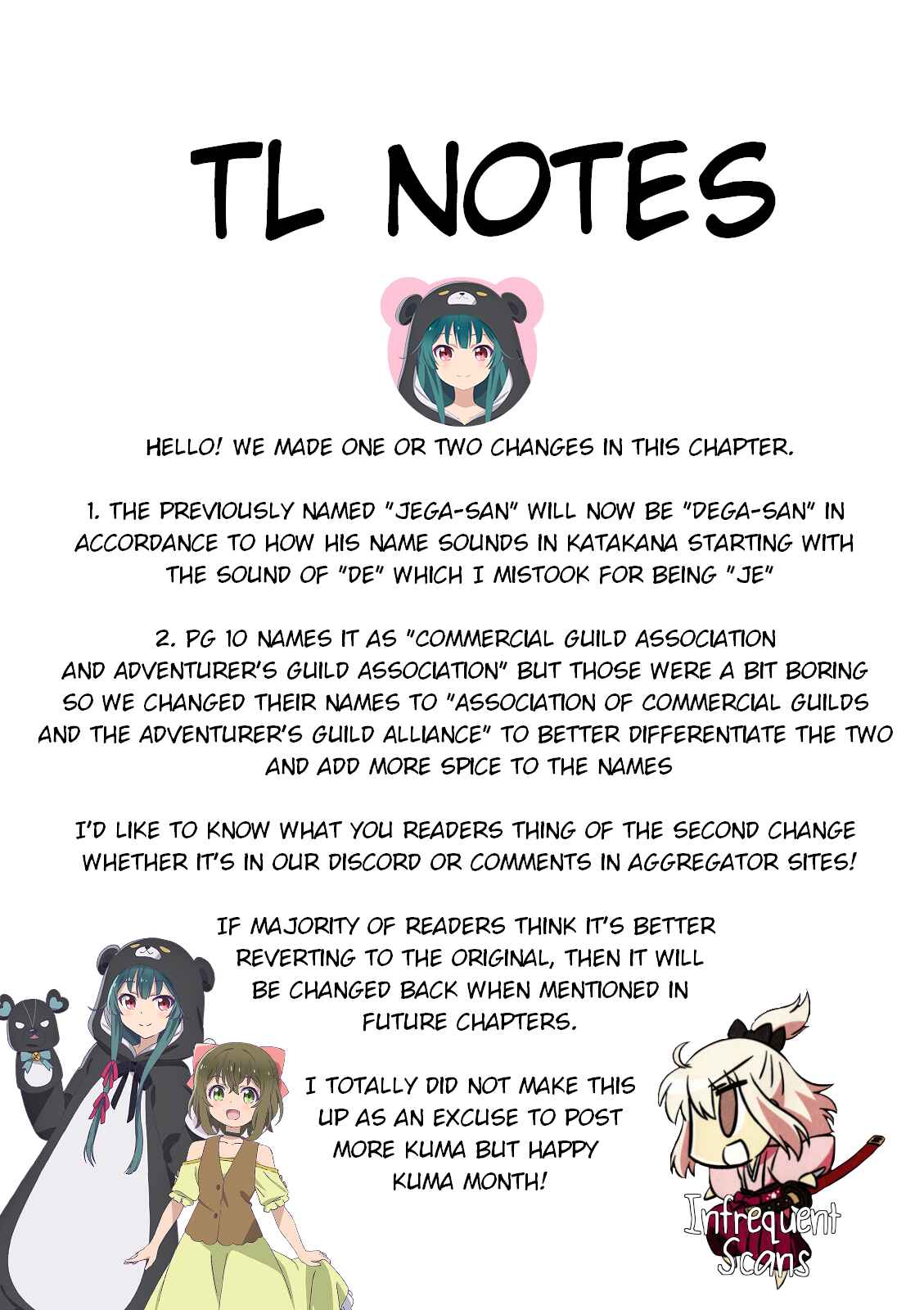 Page 17 Chapter 73 Kuma Kuma Kuma Bear