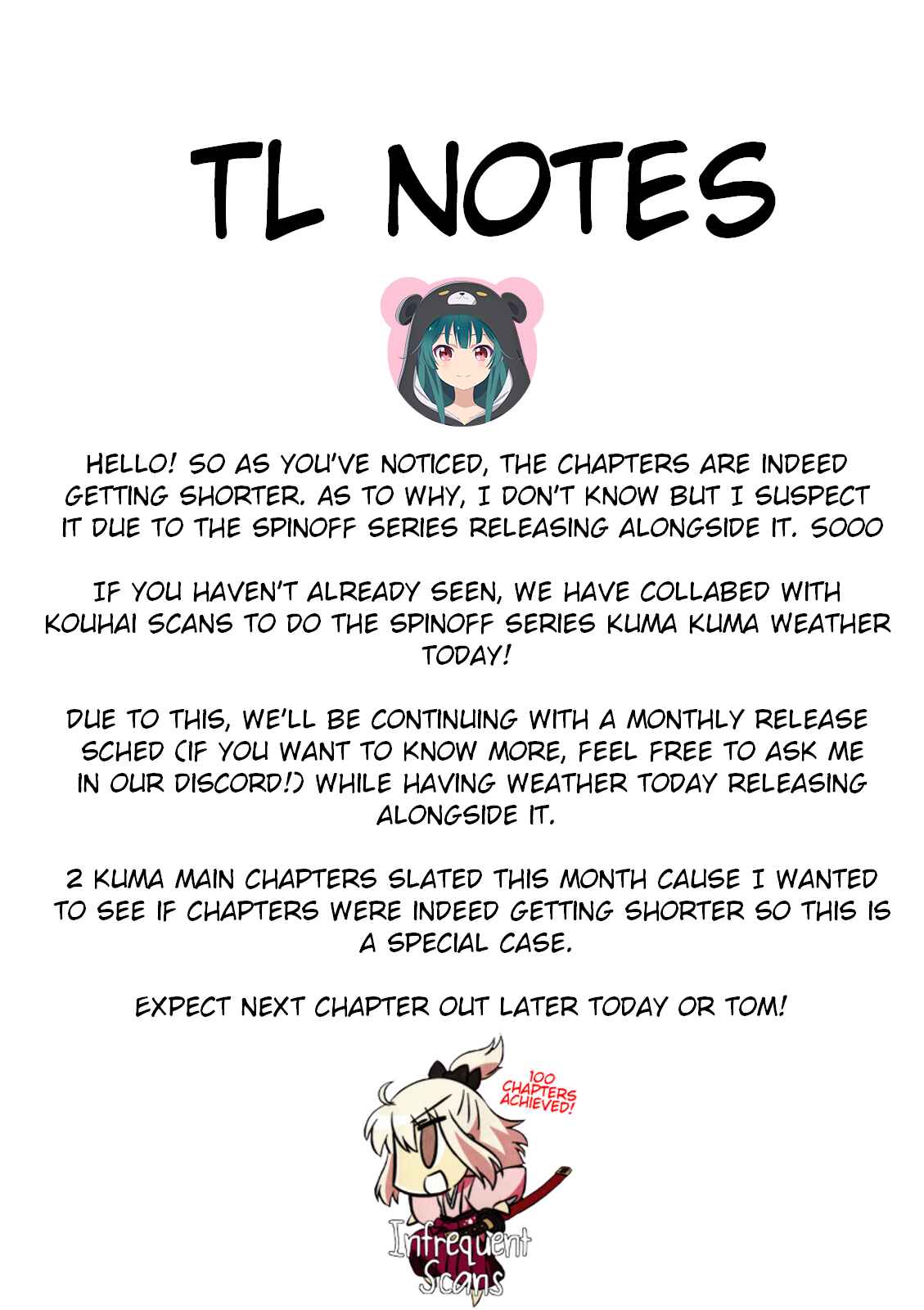 Page 13 Chapter 63 Kuma Kuma Kuma Bear