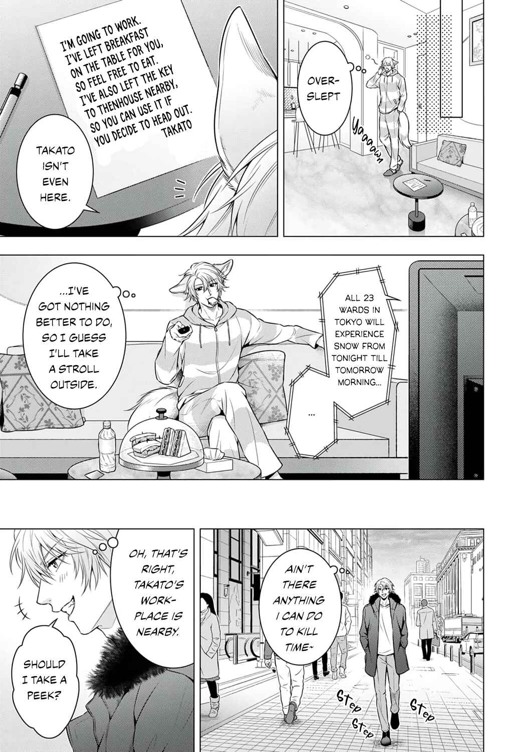 Page 14 Chapter 5 Ecchi na Shippo, Sawarasero! - Kedamono Shinshi no Dekiai Sex