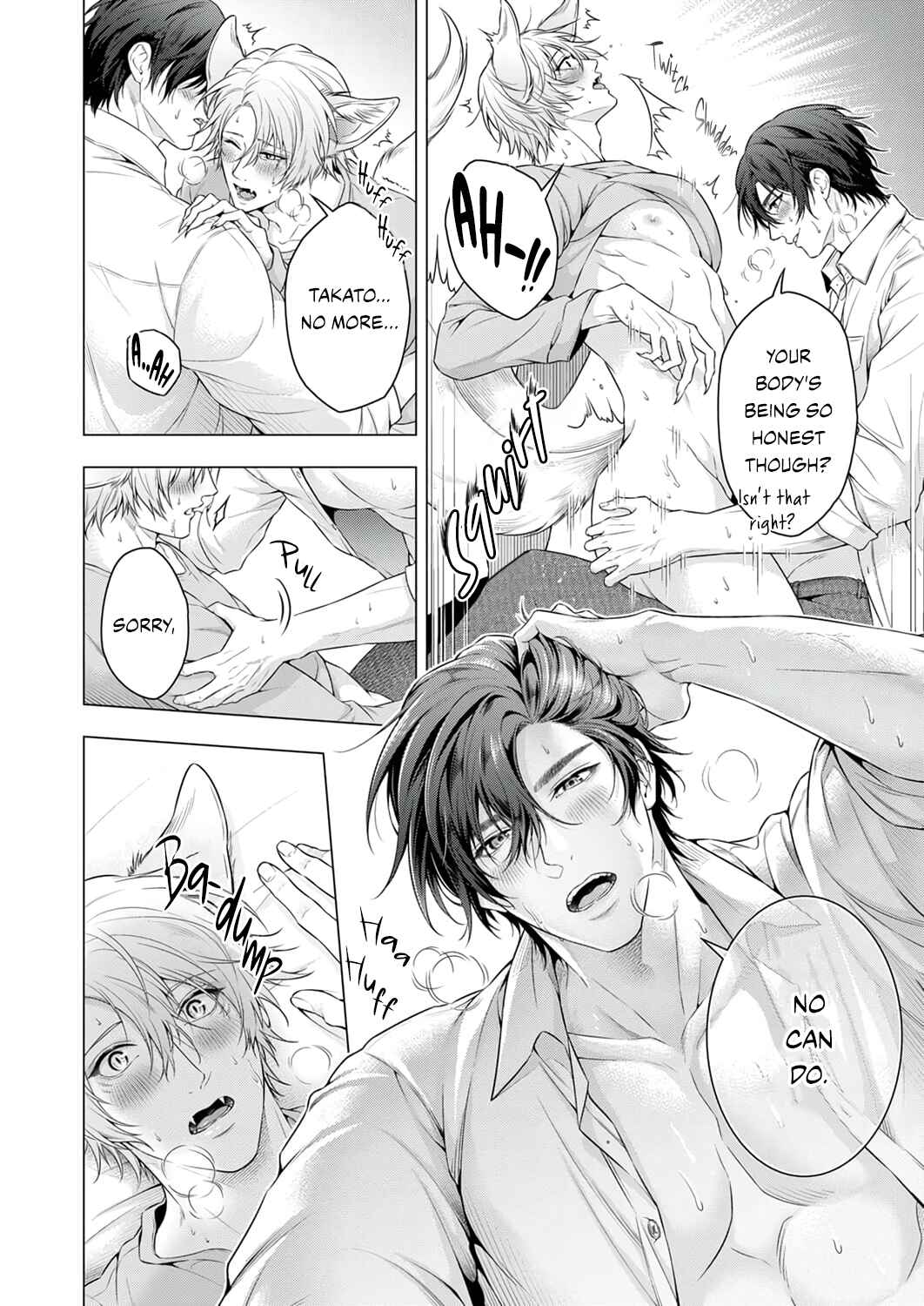 Page 5 Chapter 5 Ecchi na Shippo, Sawarasero! - Kedamono Shinshi no Dekiai Sex