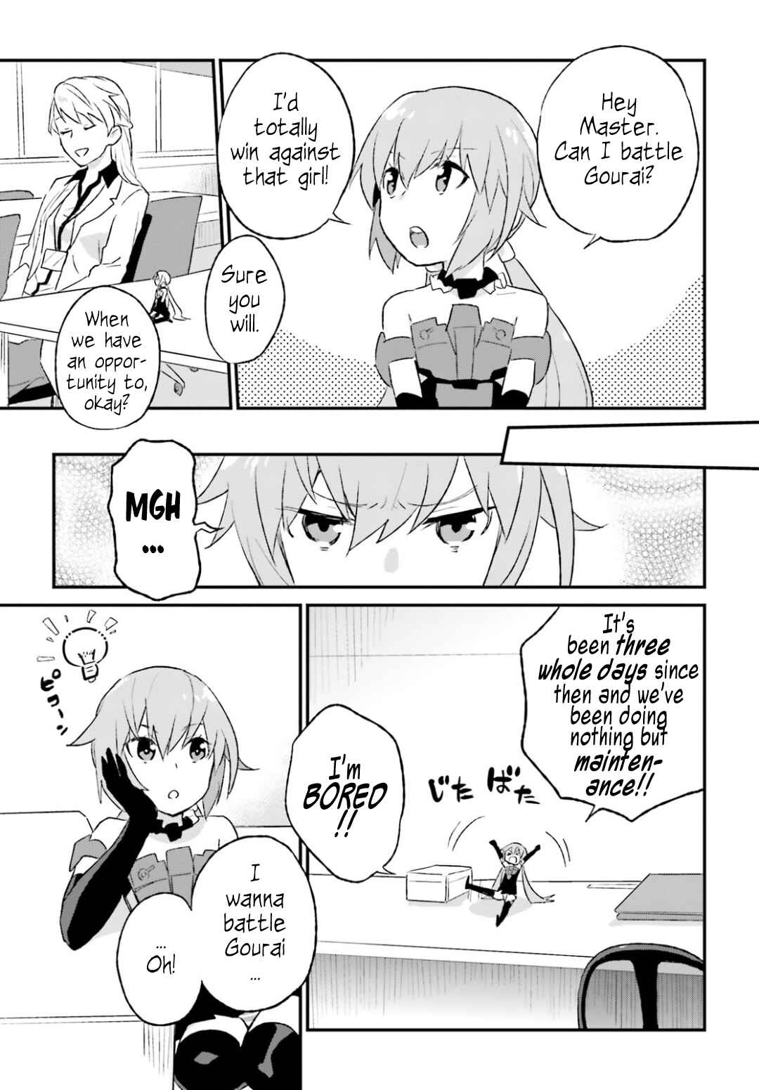 Page 21 Chapter 2 Frame Arms Girl: Lab Days