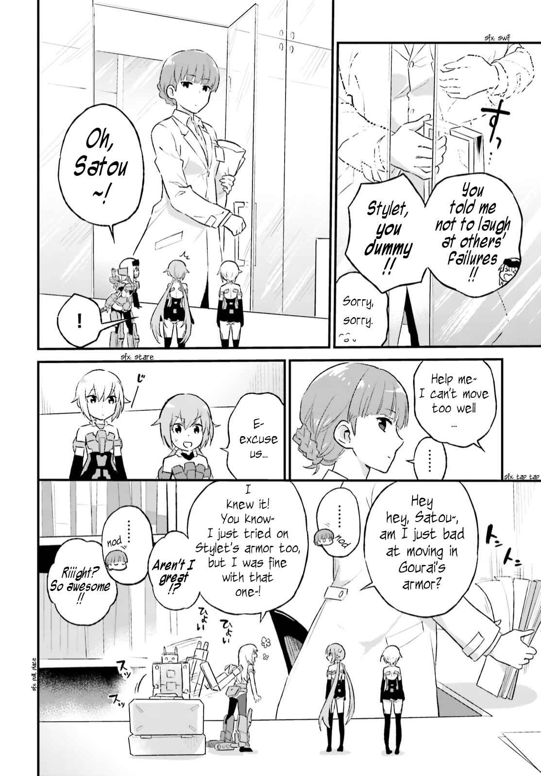Page 10 Chapter 4 Frame Arms Girl: Lab Days
