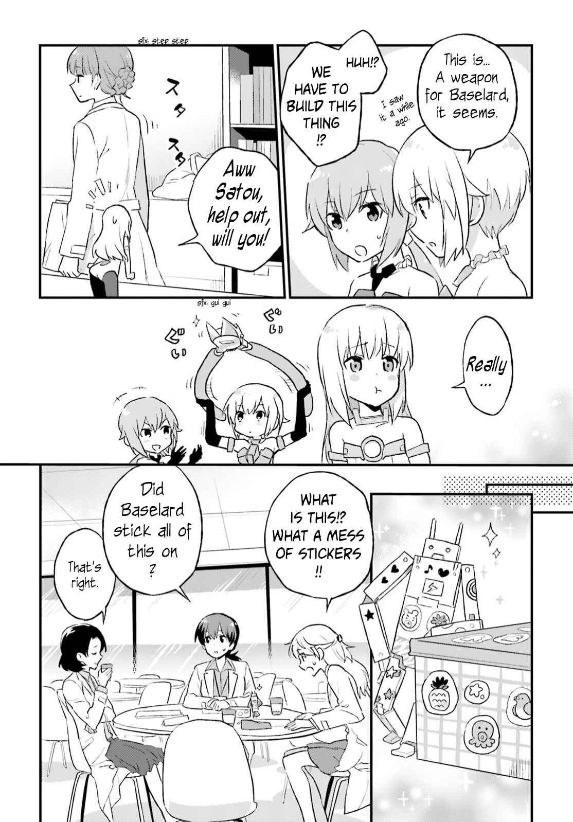 Page 12 Chapter 4 Frame Arms Girl: Lab Days