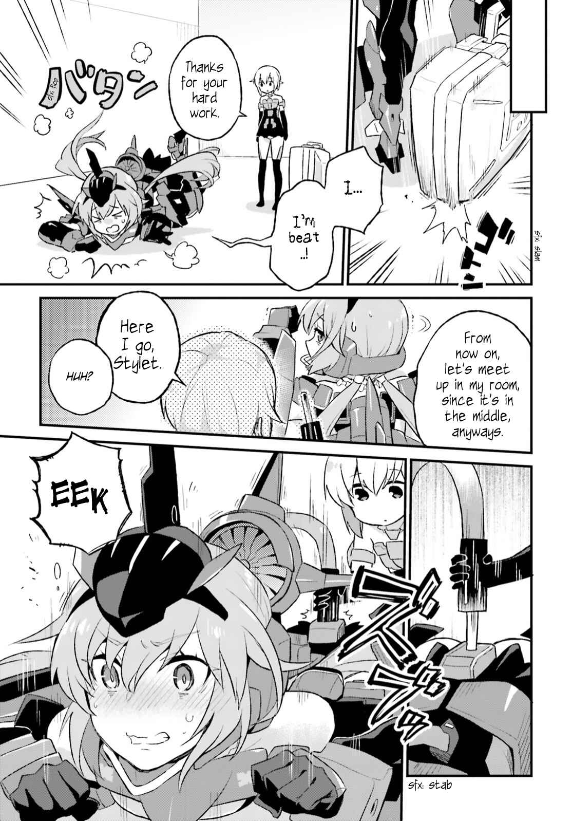 Page 21 Chapter 4 Frame Arms Girl: Lab Days