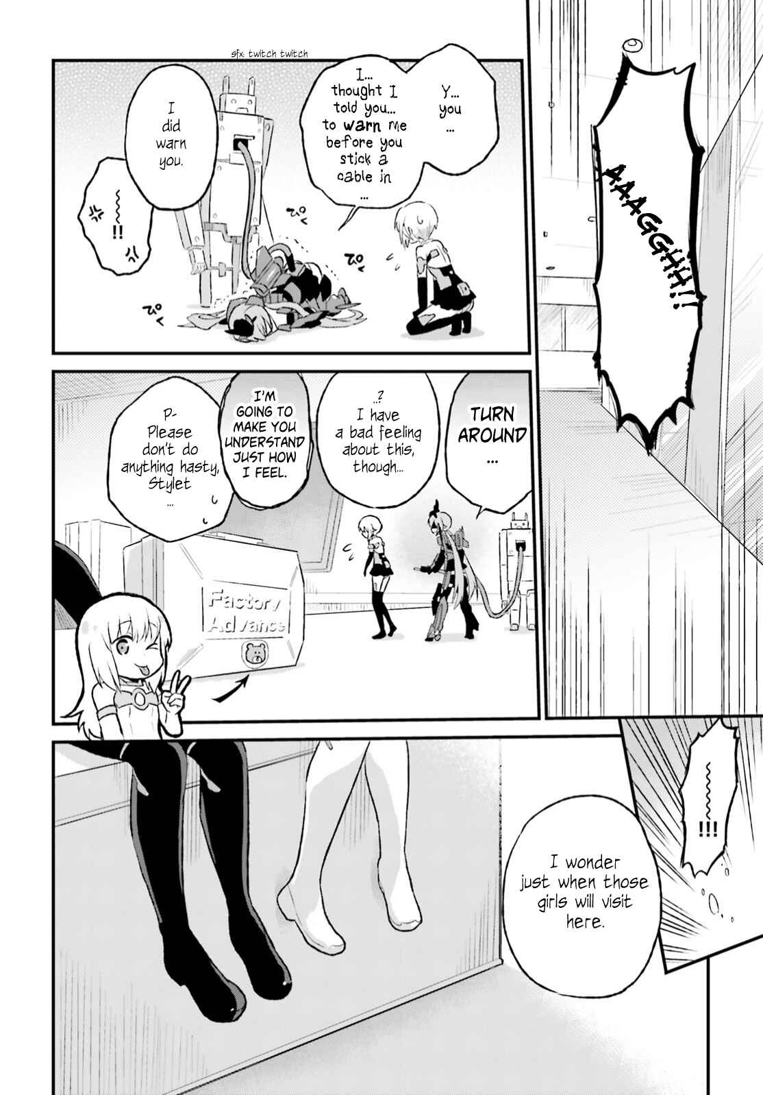 Page 22 Chapter 4 Frame Arms Girl: Lab Days
