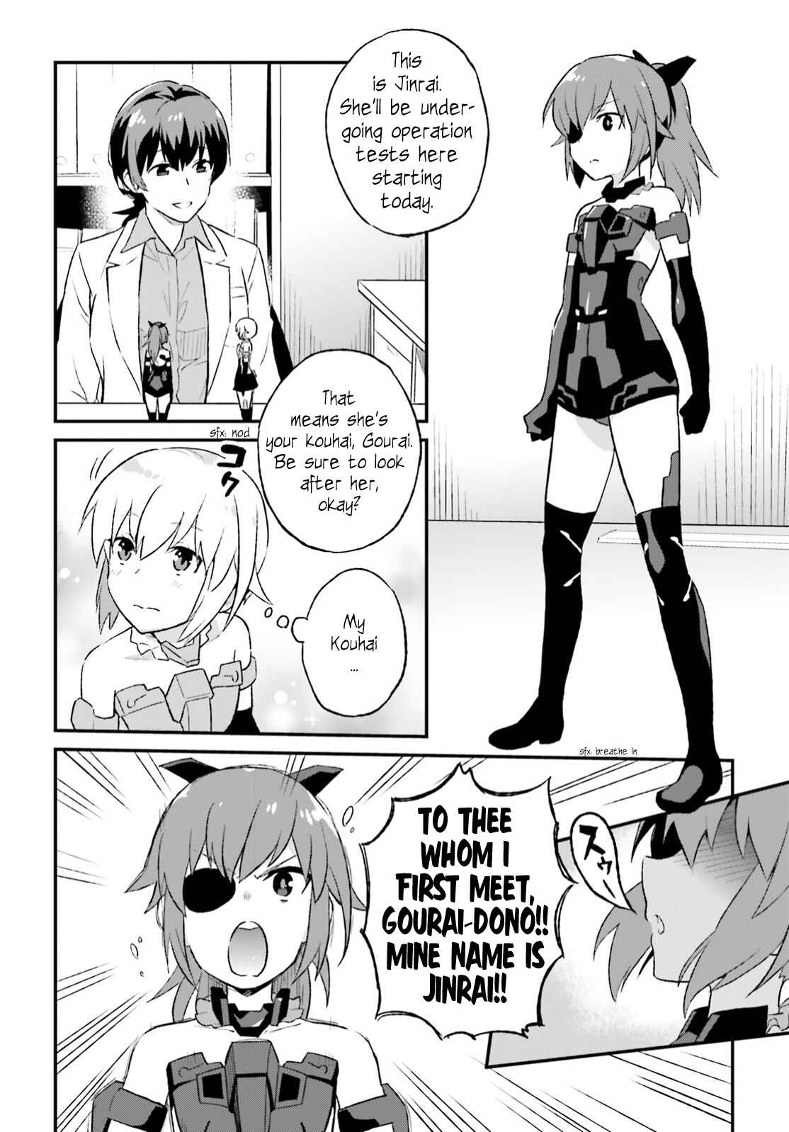 Page 8 Chapter 6 Frame Arms Girl: Lab Days
