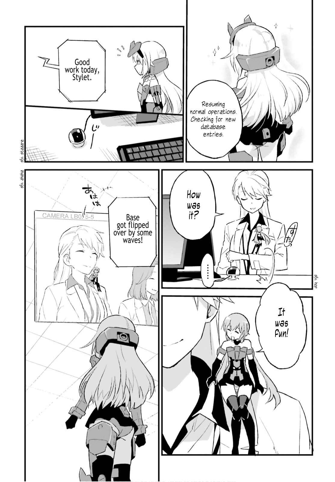 Page 11 Chapter 7 Frame Arms Girl: Lab Days