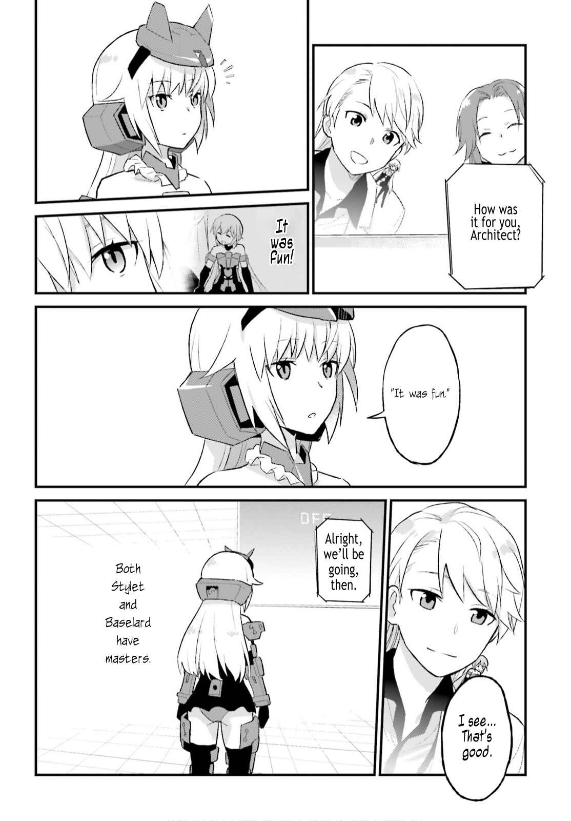 Page 12 Chapter 7 Frame Arms Girl: Lab Days