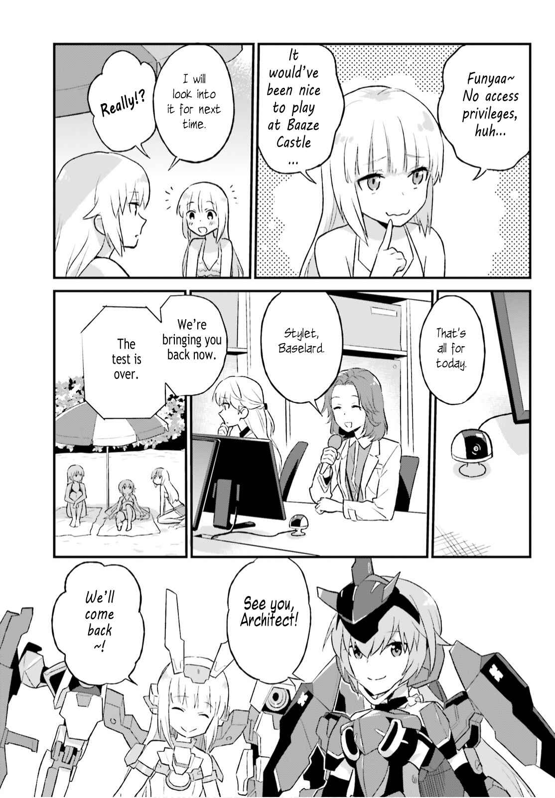 Page 9 Chapter 7 Frame Arms Girl: Lab Days