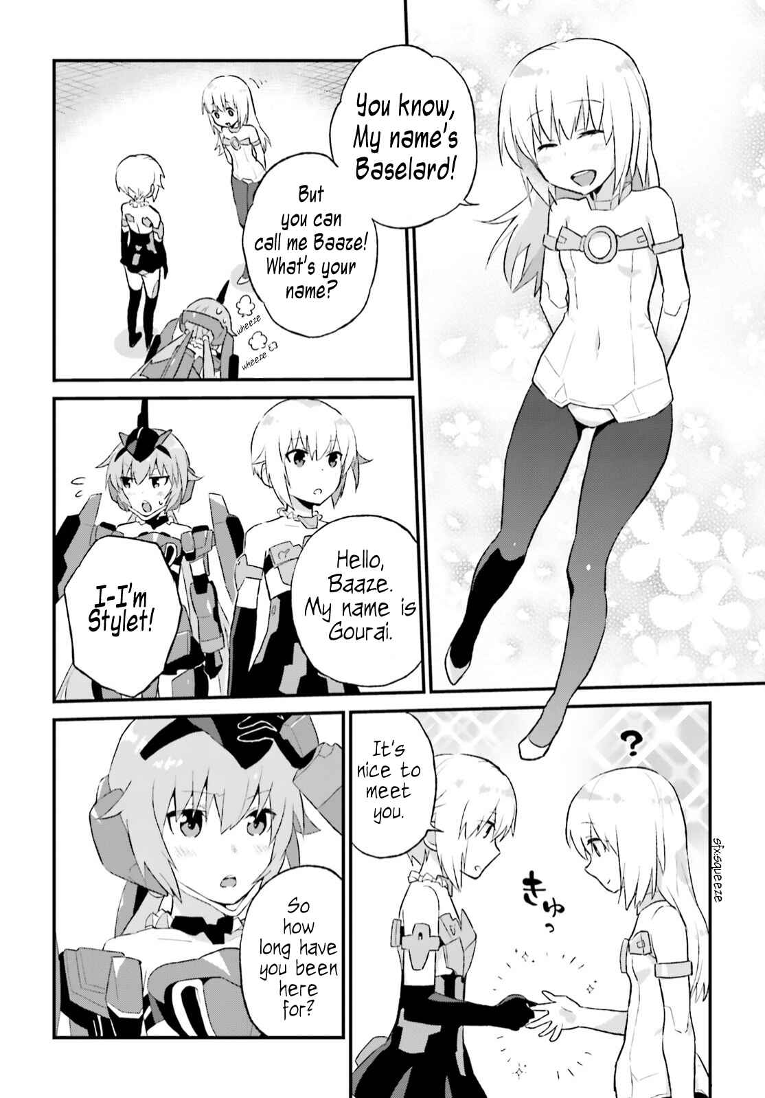 Page 12 Chapter 3 Frame Arms Girl: Lab Days