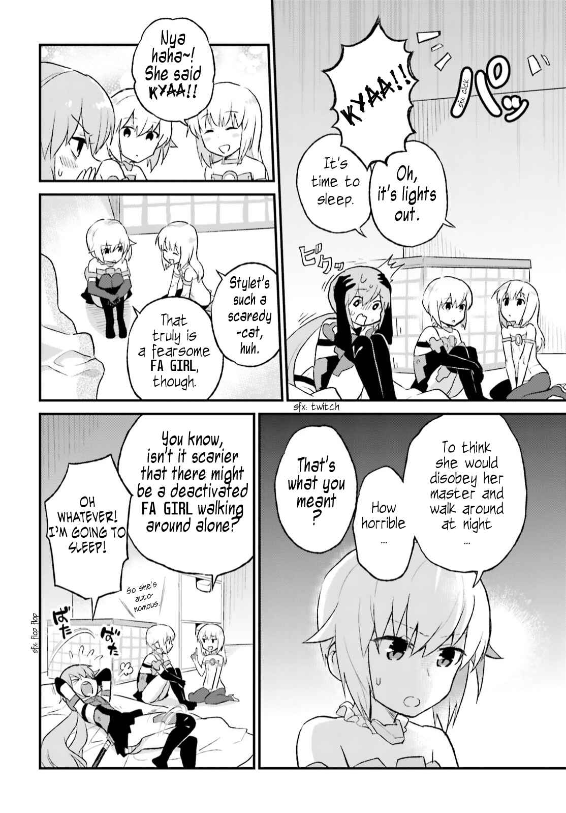 Page 20 Chapter 3 Frame Arms Girl: Lab Days