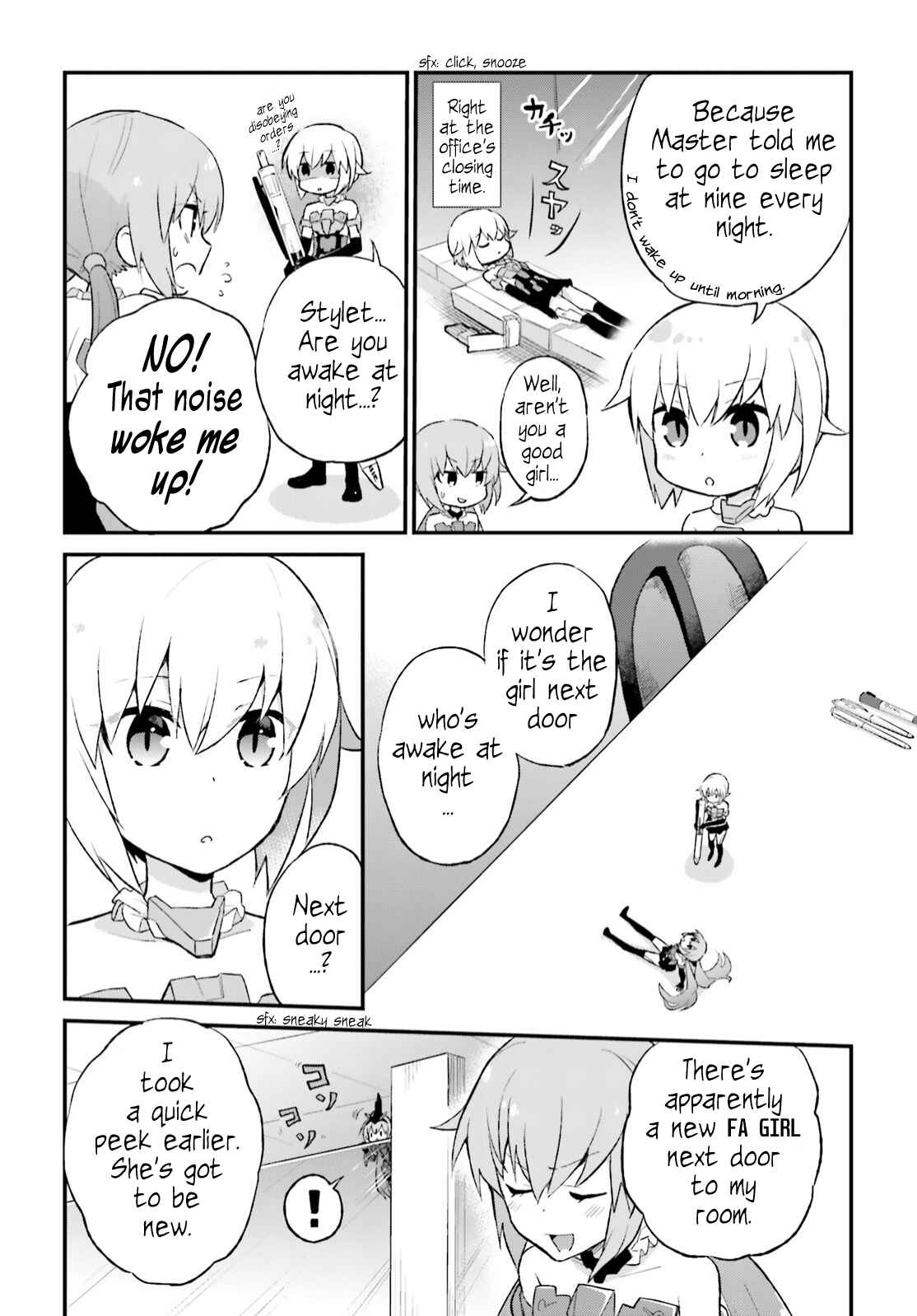 Page 5 Chapter 3 Frame Arms Girl: Lab Days