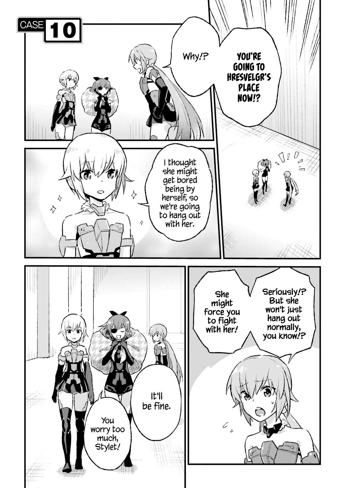 Page 1 Chapter 10 Frame Arms Girl: Lab Days