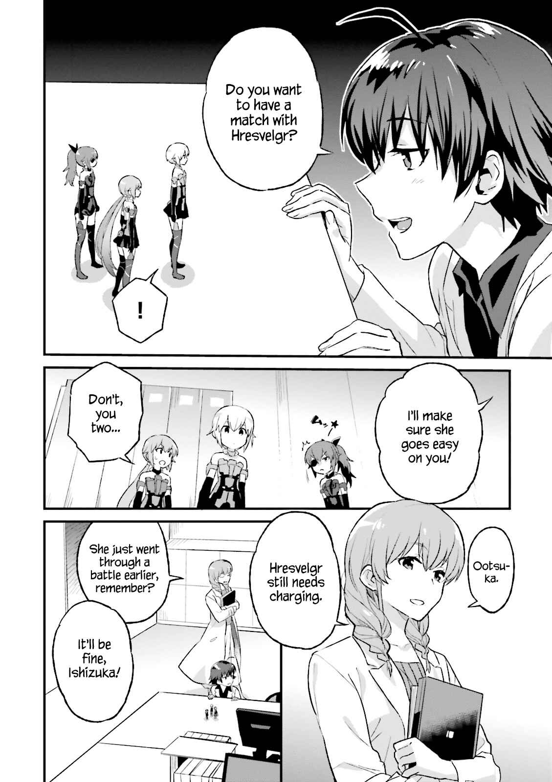 Page 12 Chapter 10 Frame Arms Girl: Lab Days