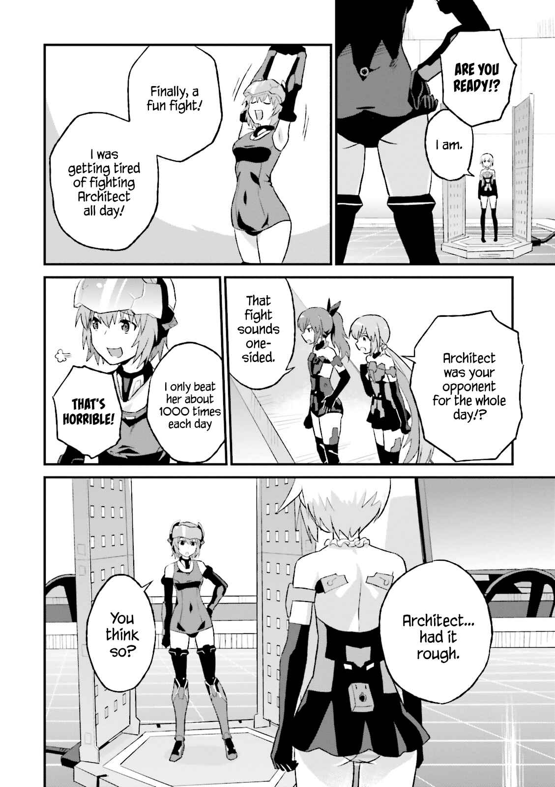 Page 18 Chapter 10 Frame Arms Girl: Lab Days