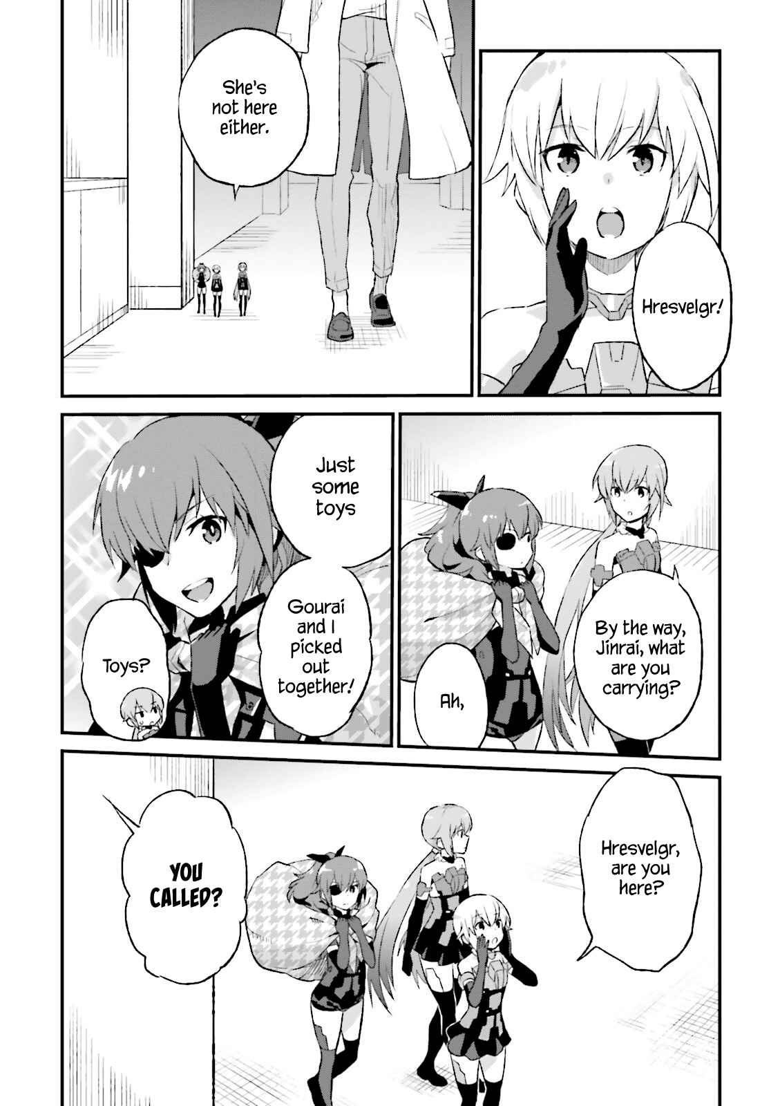 Page 4 Chapter 10 Frame Arms Girl: Lab Days