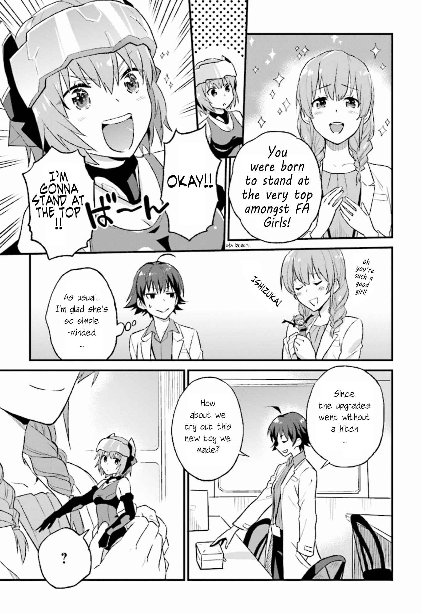 Page 3 Chapter 9 Frame Arms Girl: Lab Days