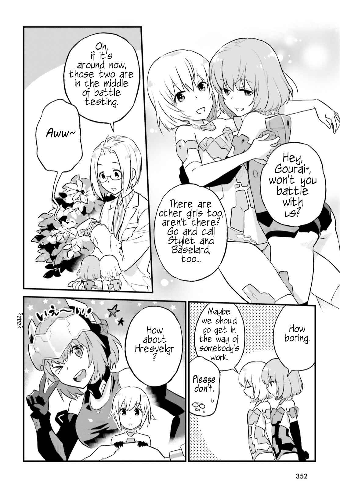 Page 14 Chapter 5 Frame Arms Girl: Lab Days