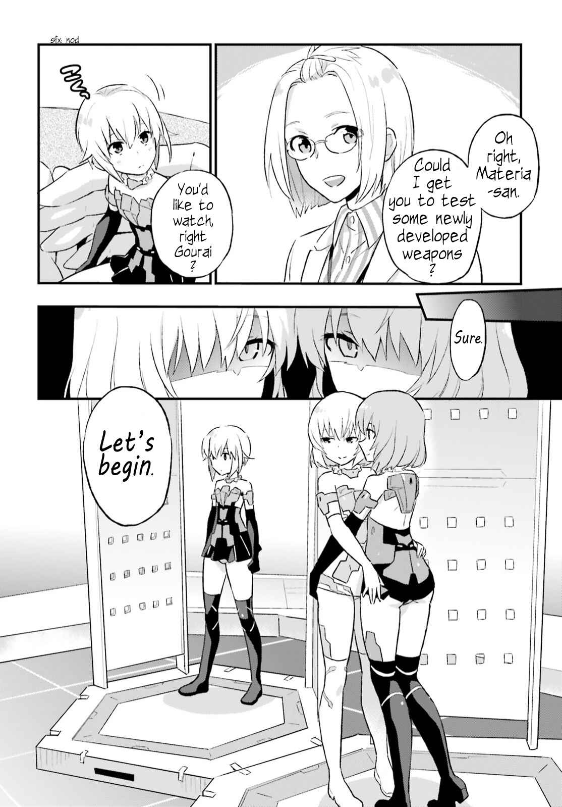 Page 16 Chapter 5 Frame Arms Girl: Lab Days