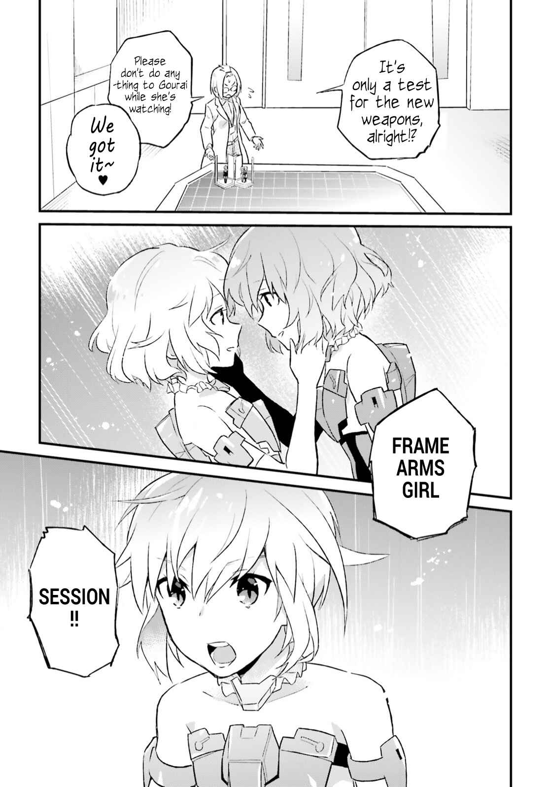 Page 17 Chapter 5 Frame Arms Girl: Lab Days