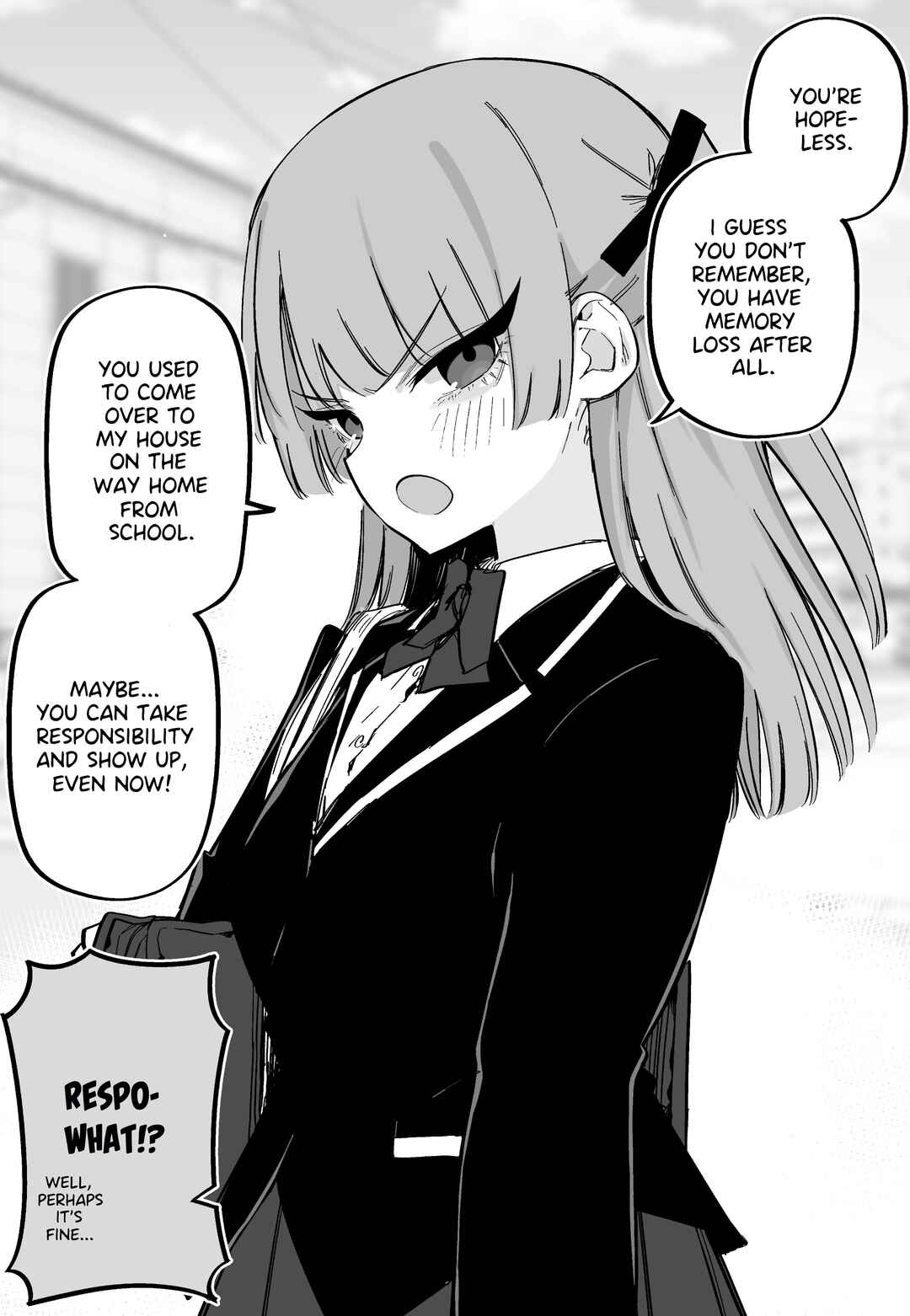 Page 1 Chapter Unknown_ae58 Ore Ga Kioku Soshitsuna No o Ii Koto Ni Guigui Kuru Tsundere Dokyusei
