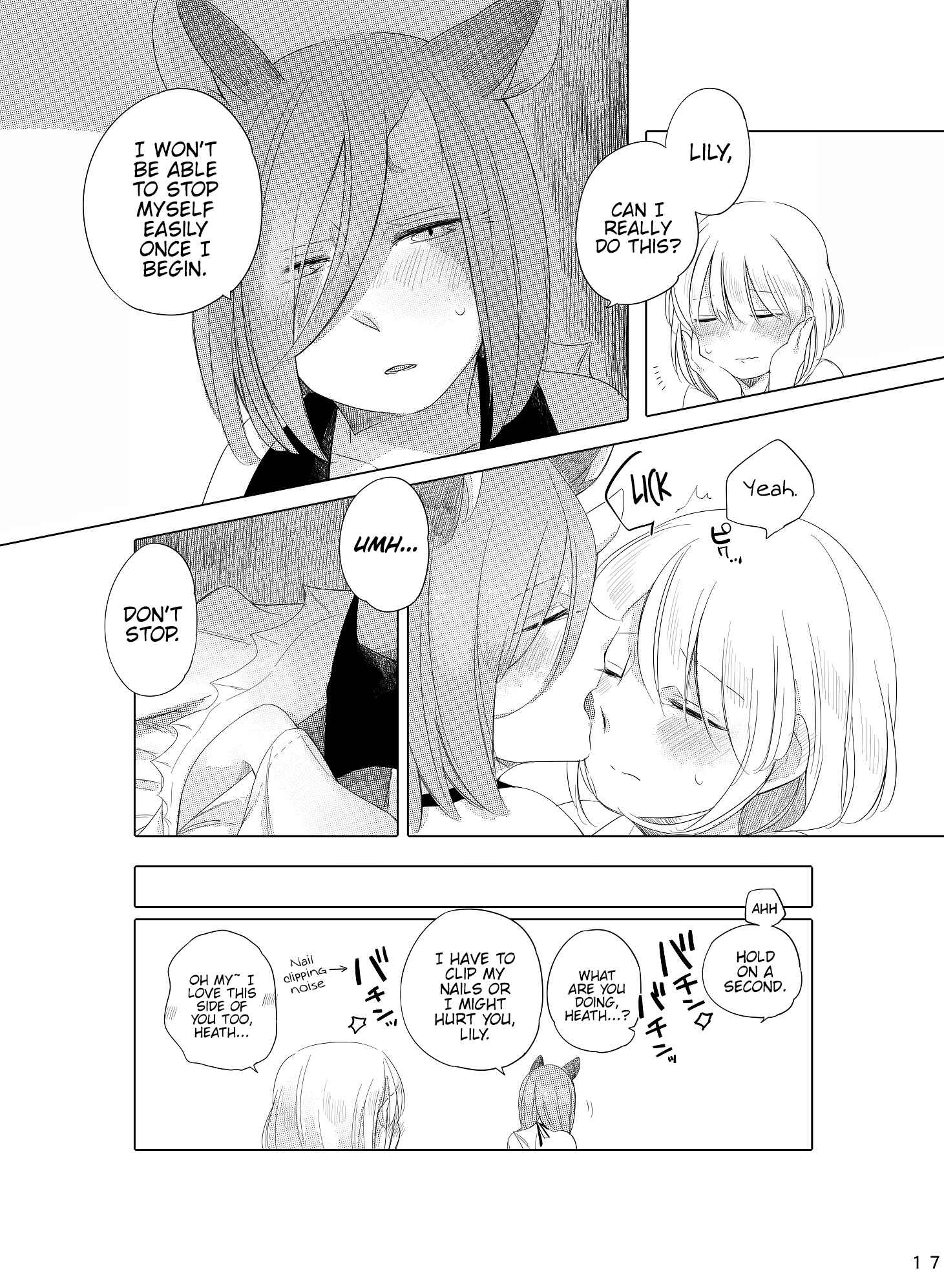 Page 16 Chapter Unknown_aaad Bocchi Kaibutsu to Moumoku Shoujo - Bougainvillea no Saku Yoru ni (Doujinshi)