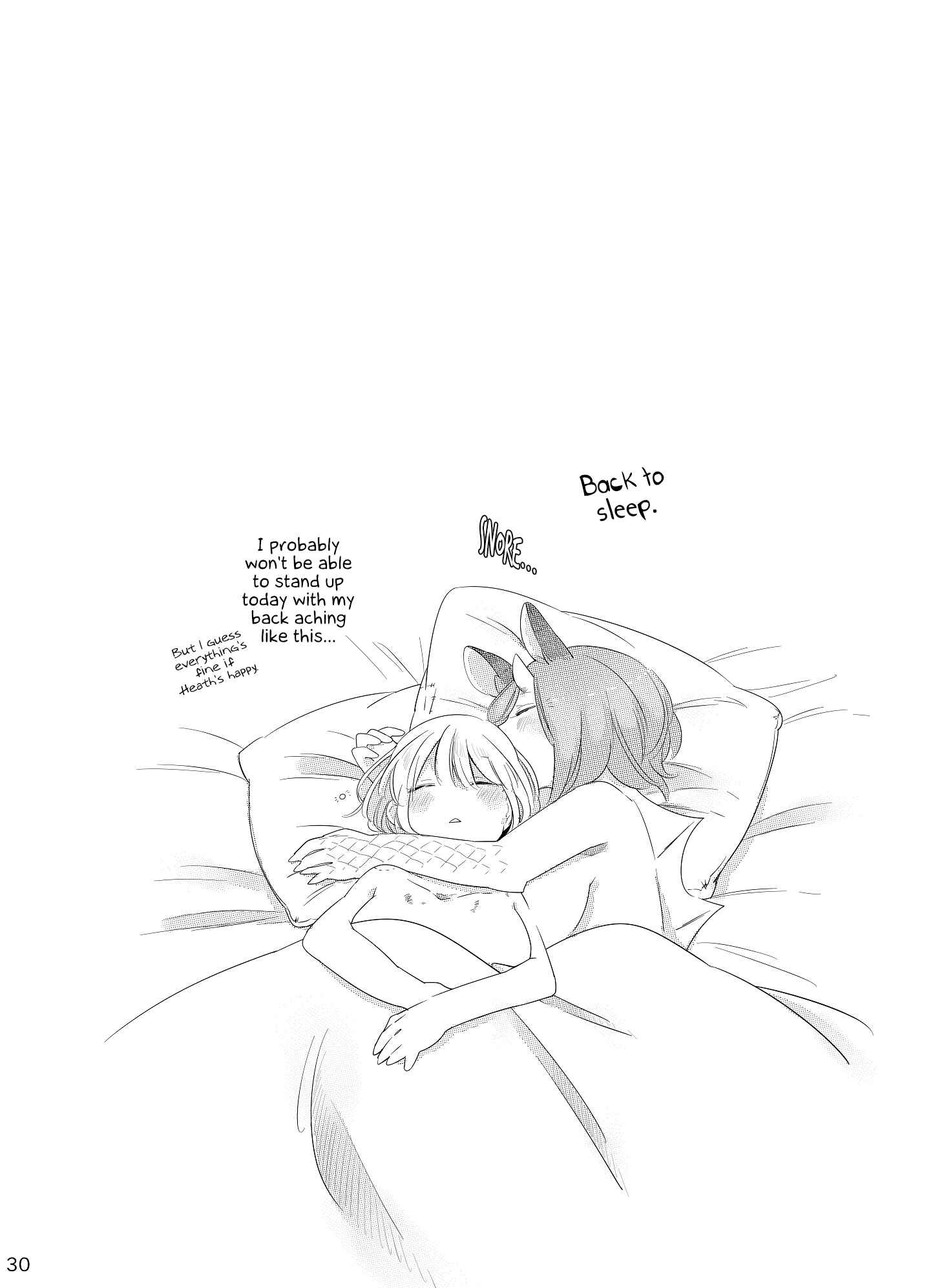 Page 29 Chapter Unknown_aaad Bocchi Kaibutsu to Moumoku Shoujo - Bougainvillea no Saku Yoru ni (Doujinshi)