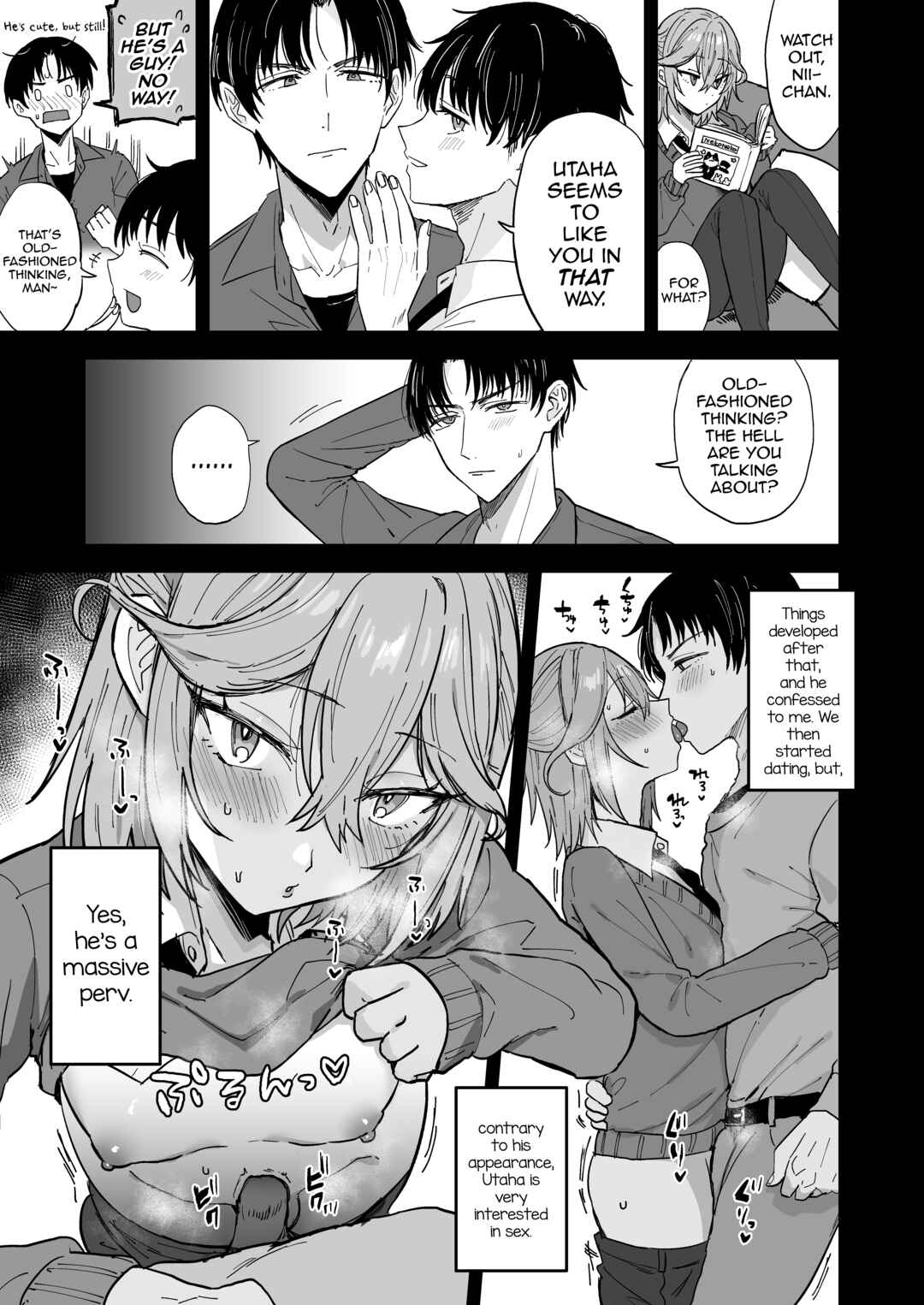 Page 4 Chapter Unknown_3625 Dosukebe Mesu Danshi Utaha-kun