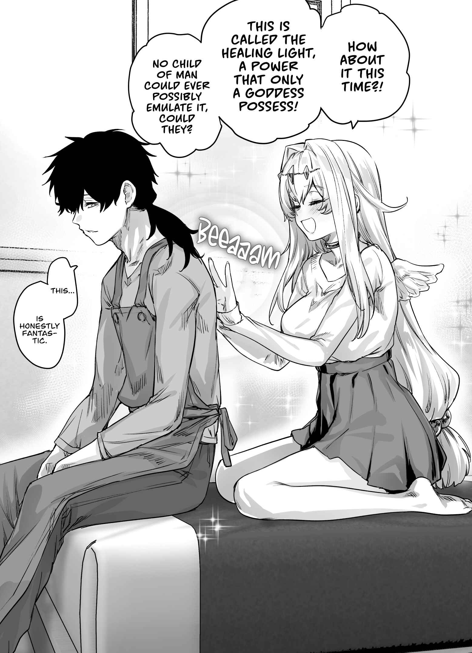 Page 1 Chapter 3 A Goddess Becoming Useless Due to an Overly Caring Man