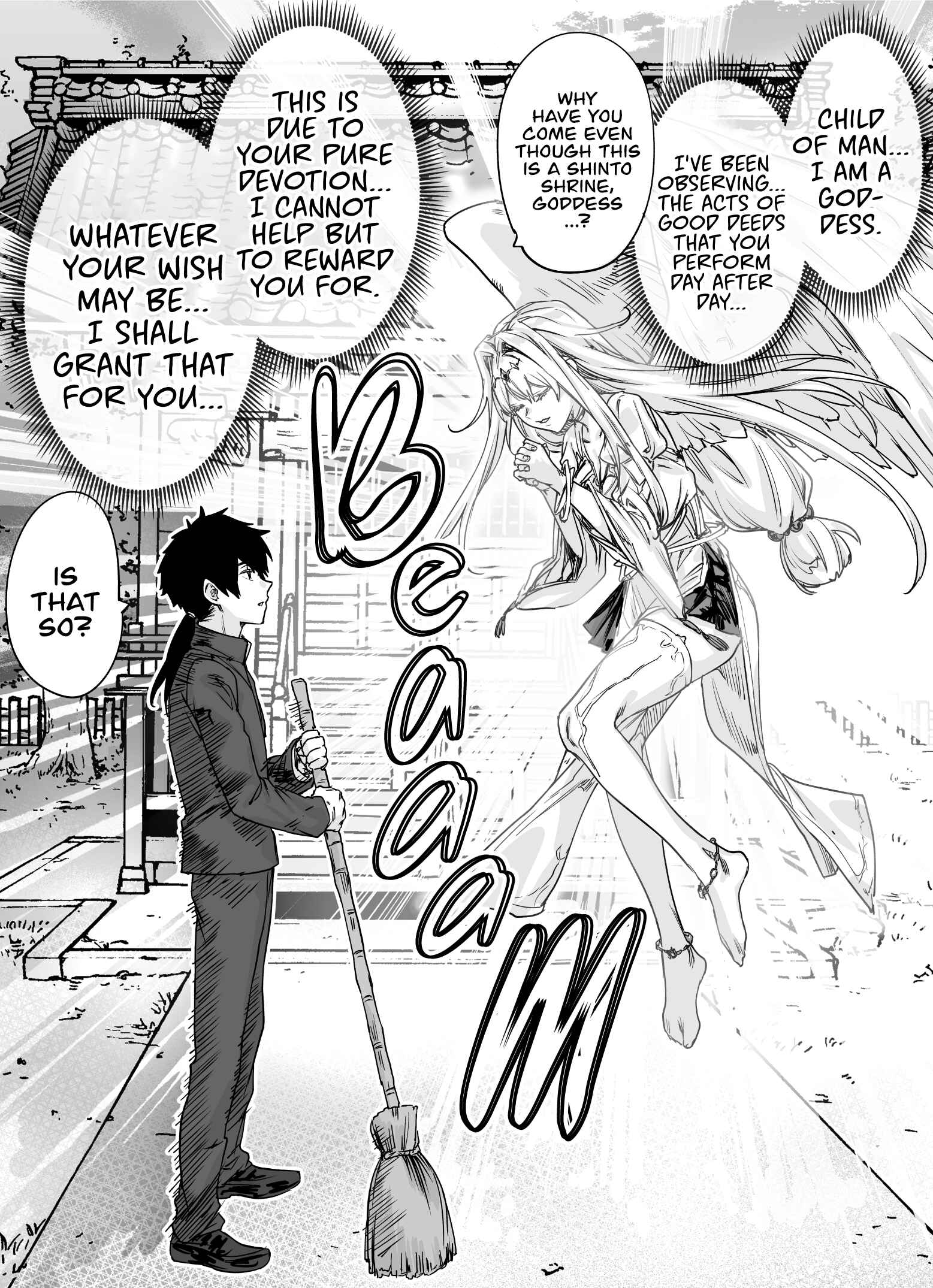 Page 1 Chapter 1 A Goddess Becoming Useless Due to an Overly Caring Man