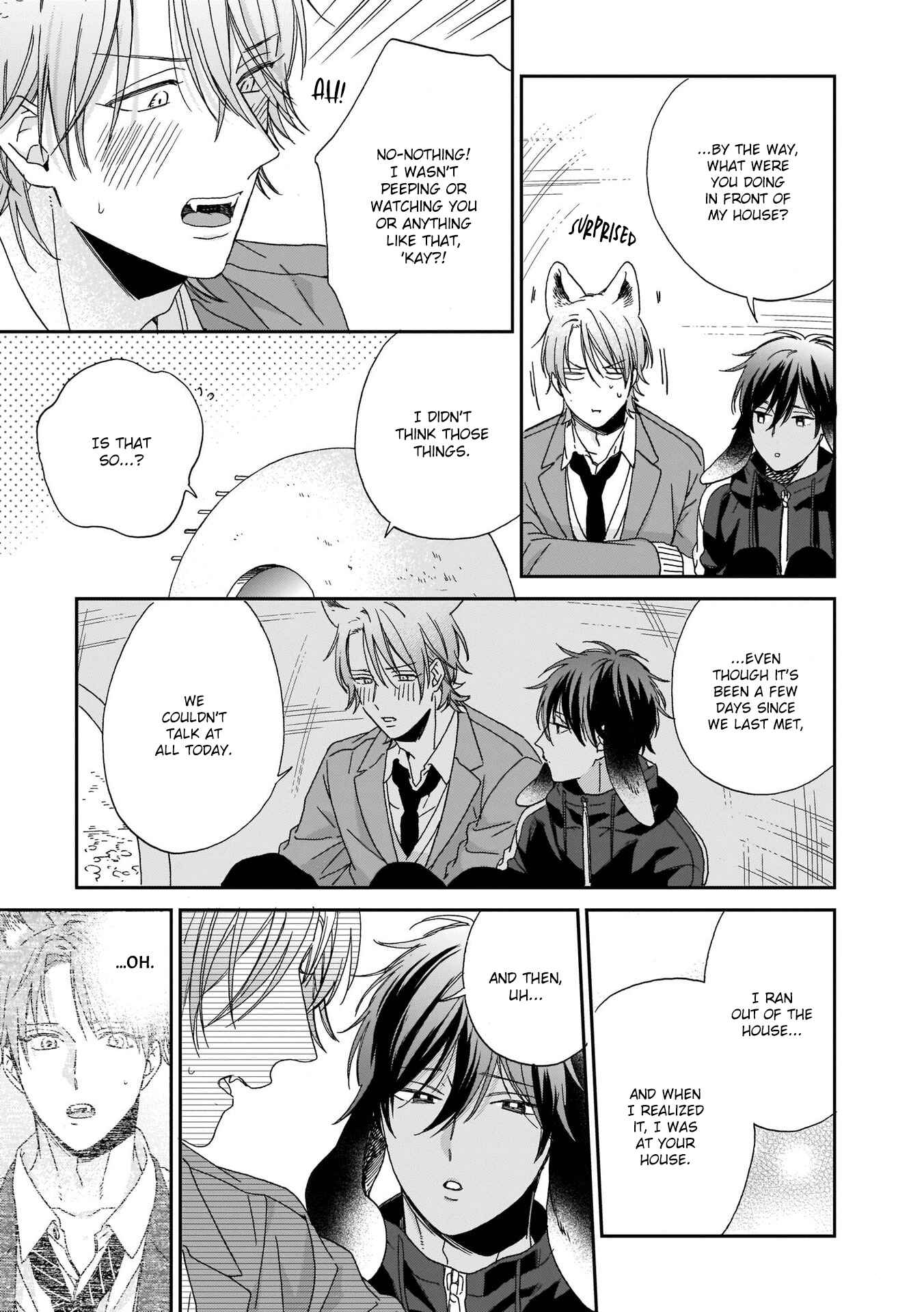 Page 35 Chapter 3 Ookami-kun wa Hanasanai