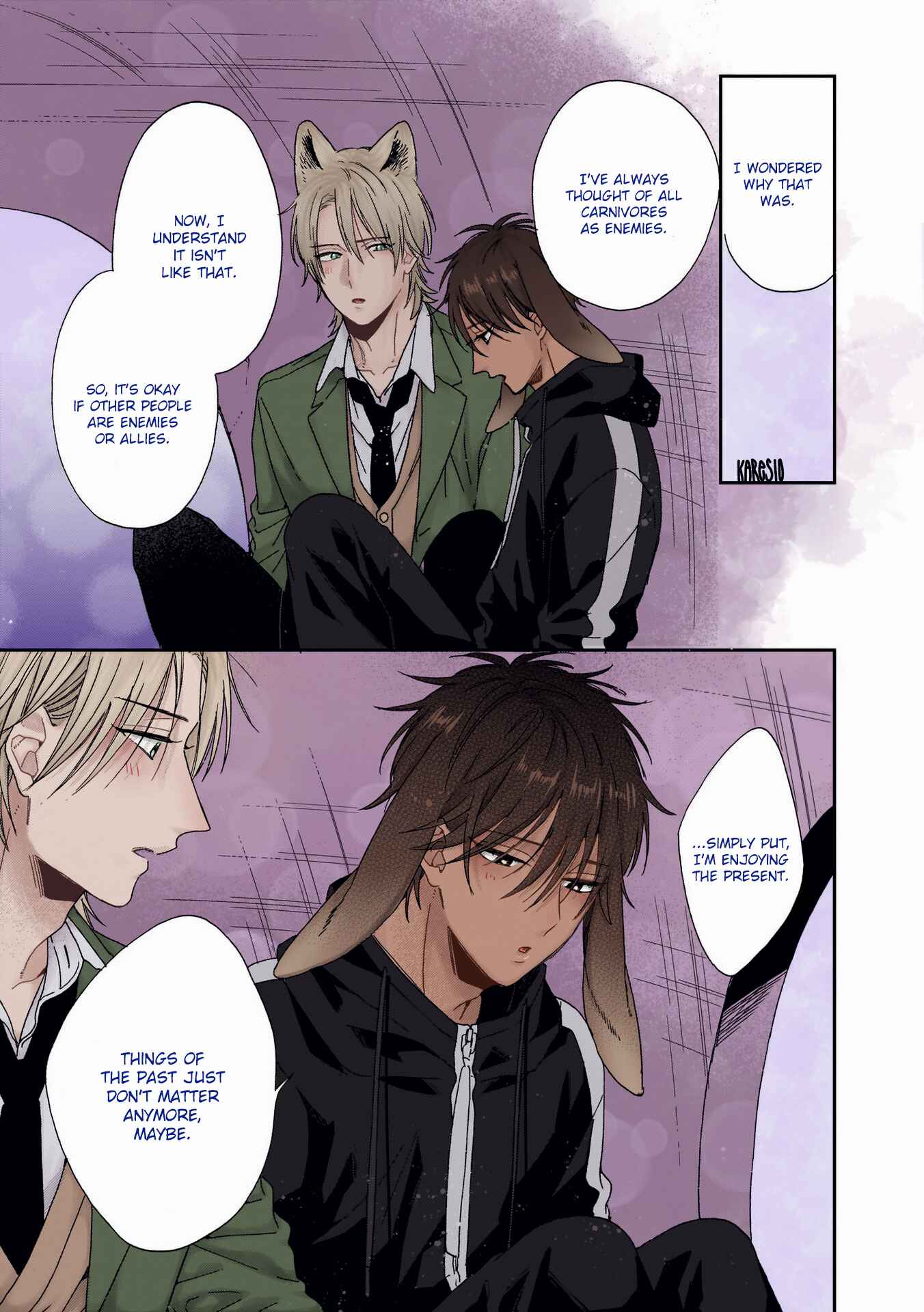 Page 37 Chapter 3 Ookami-kun wa Hanasanai