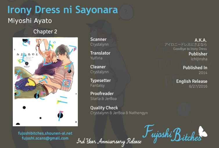 Page 1 Chapter 2 Irony Dress ni Sayonara