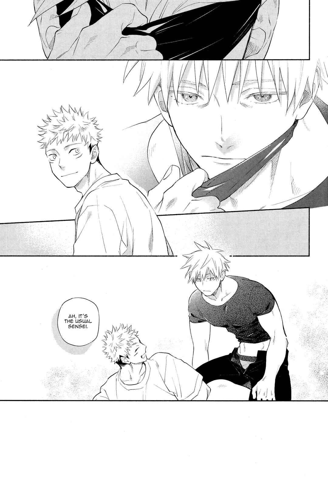 Page 22 Chapter Unknown_dd23 Jujutsu Kaisen - Mokushite Katarazu (Doujinshi)
