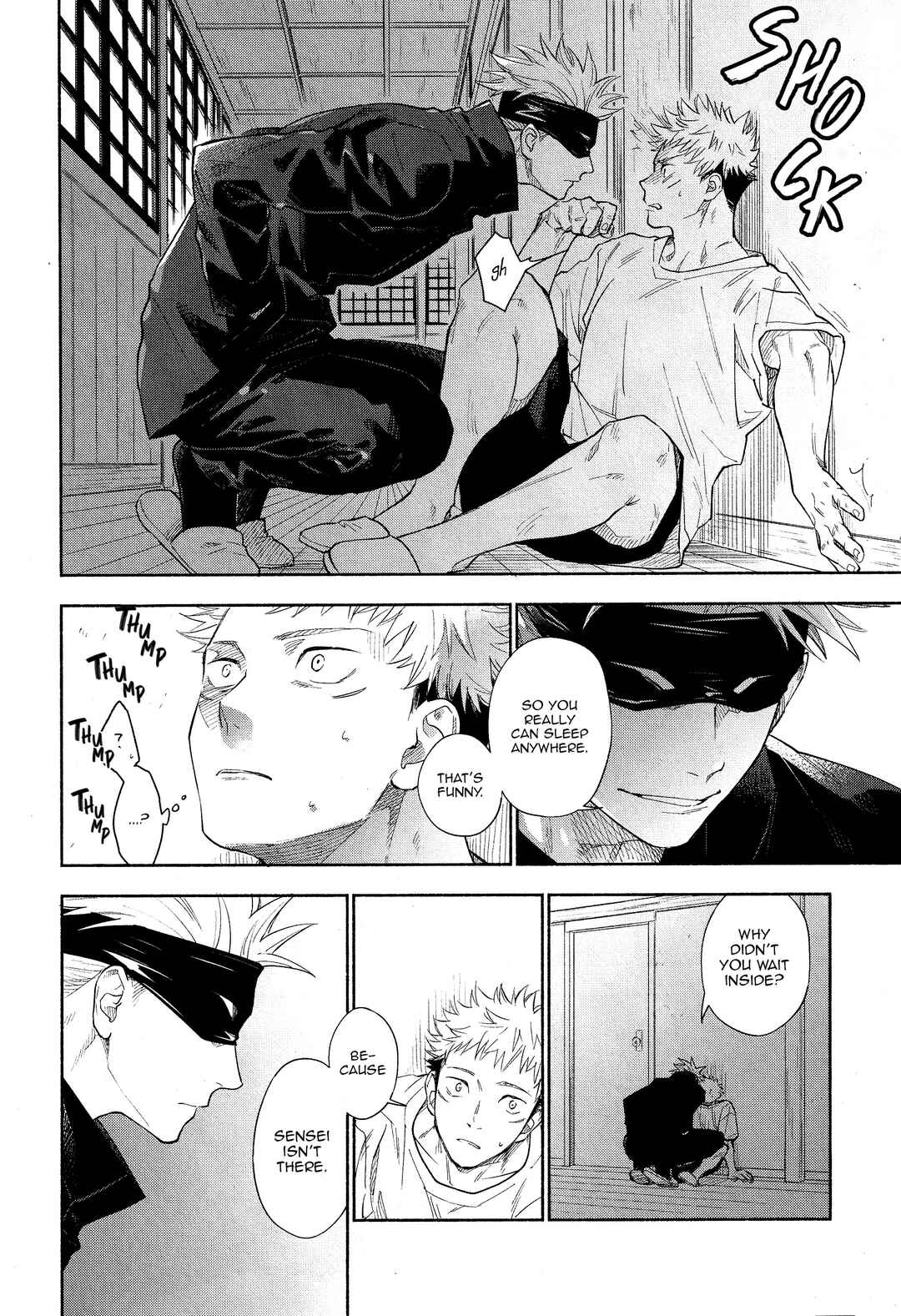 Page 5 Chapter Unknown_dd23 Jujutsu Kaisen - Mokushite Katarazu (Doujinshi)