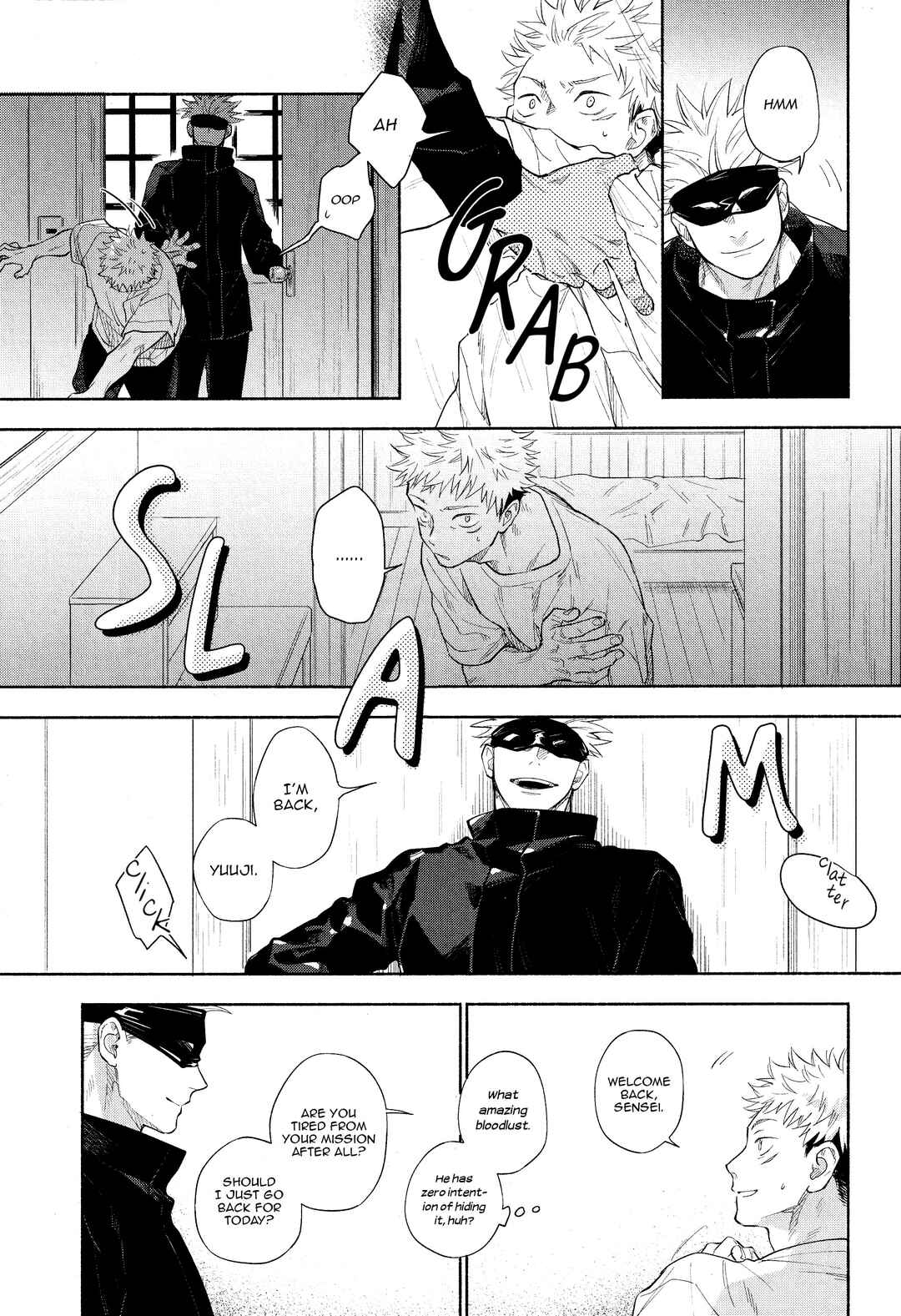 Page 6 Chapter Unknown_dd23 Jujutsu Kaisen - Mokushite Katarazu (Doujinshi)