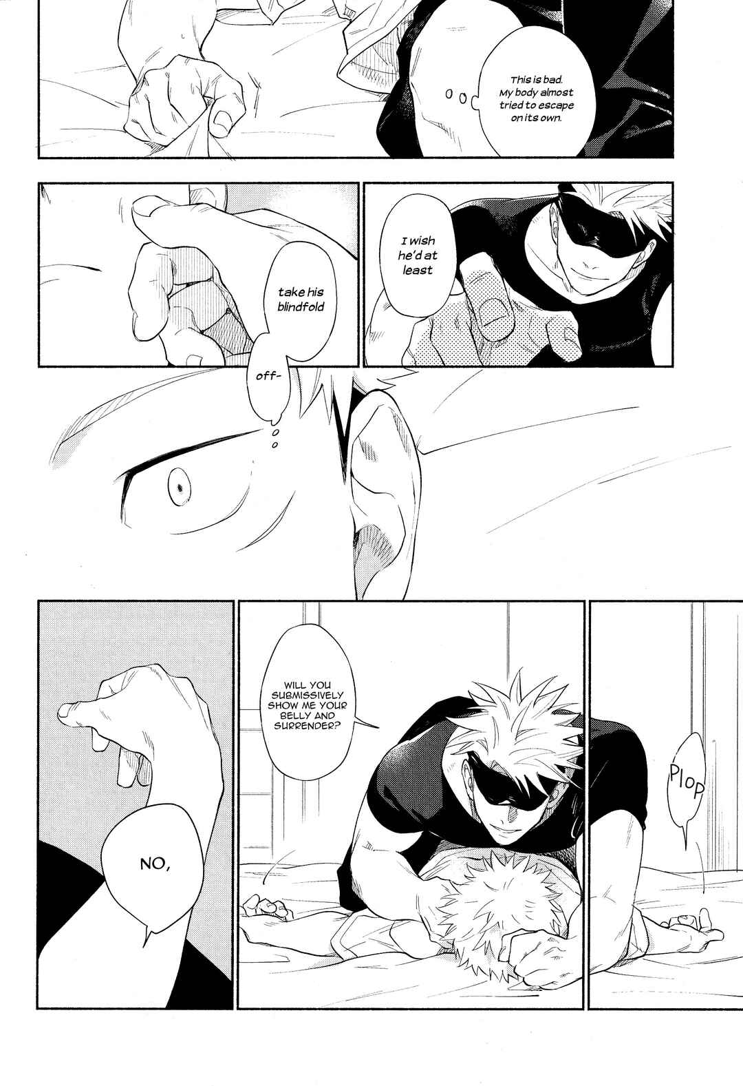 Page 9 Chapter Unknown_dd23 Jujutsu Kaisen - Mokushite Katarazu (Doujinshi)