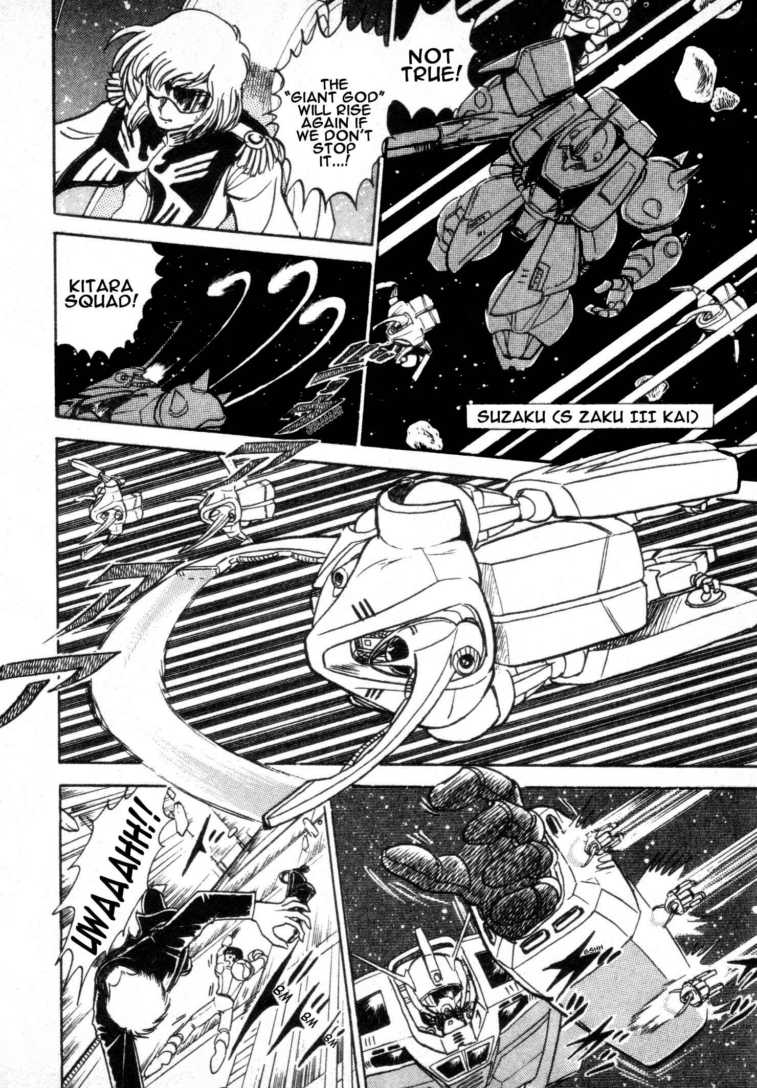 Page 2 Chapter 2 Mobile Suit Vs. Giant God of Legend: Gigantis Counterattack