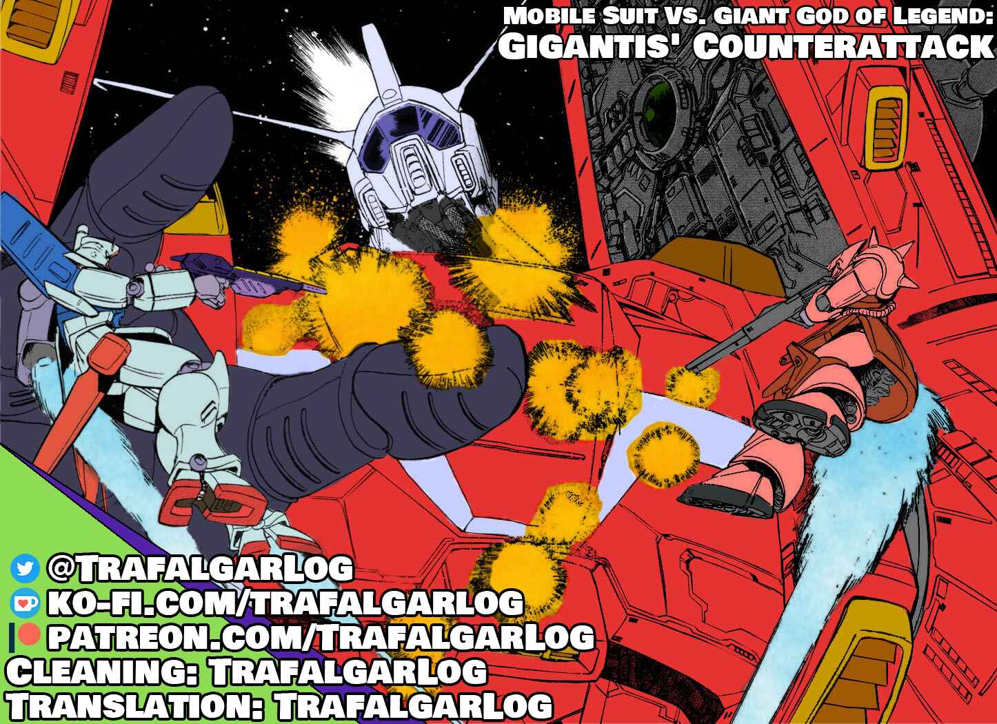 Page 24 Chapter 2 Mobile Suit Vs. Giant God of Legend: Gigantis Counterattack