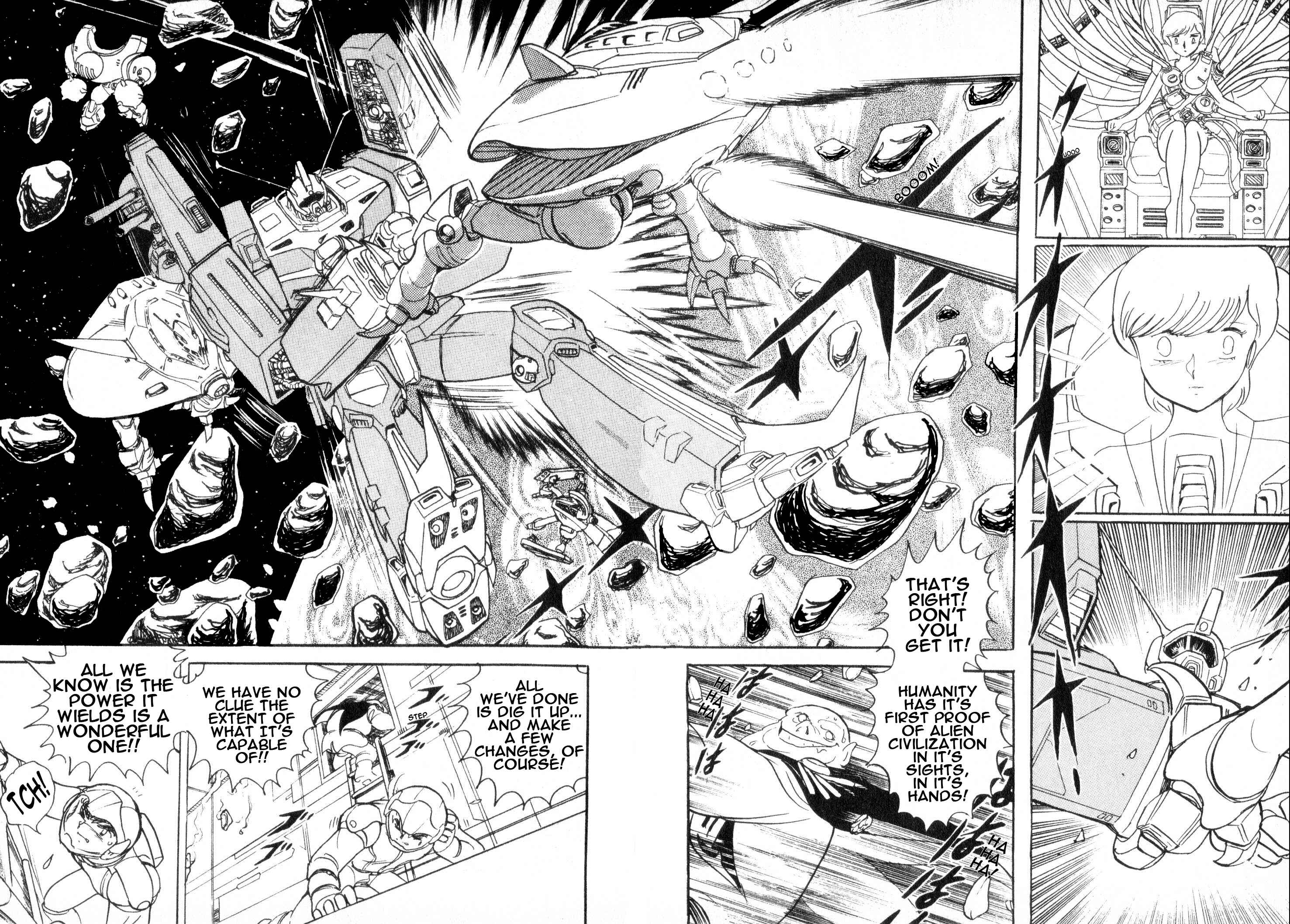 Page 8 Chapter 2 Mobile Suit Vs. Giant God of Legend: Gigantis Counterattack