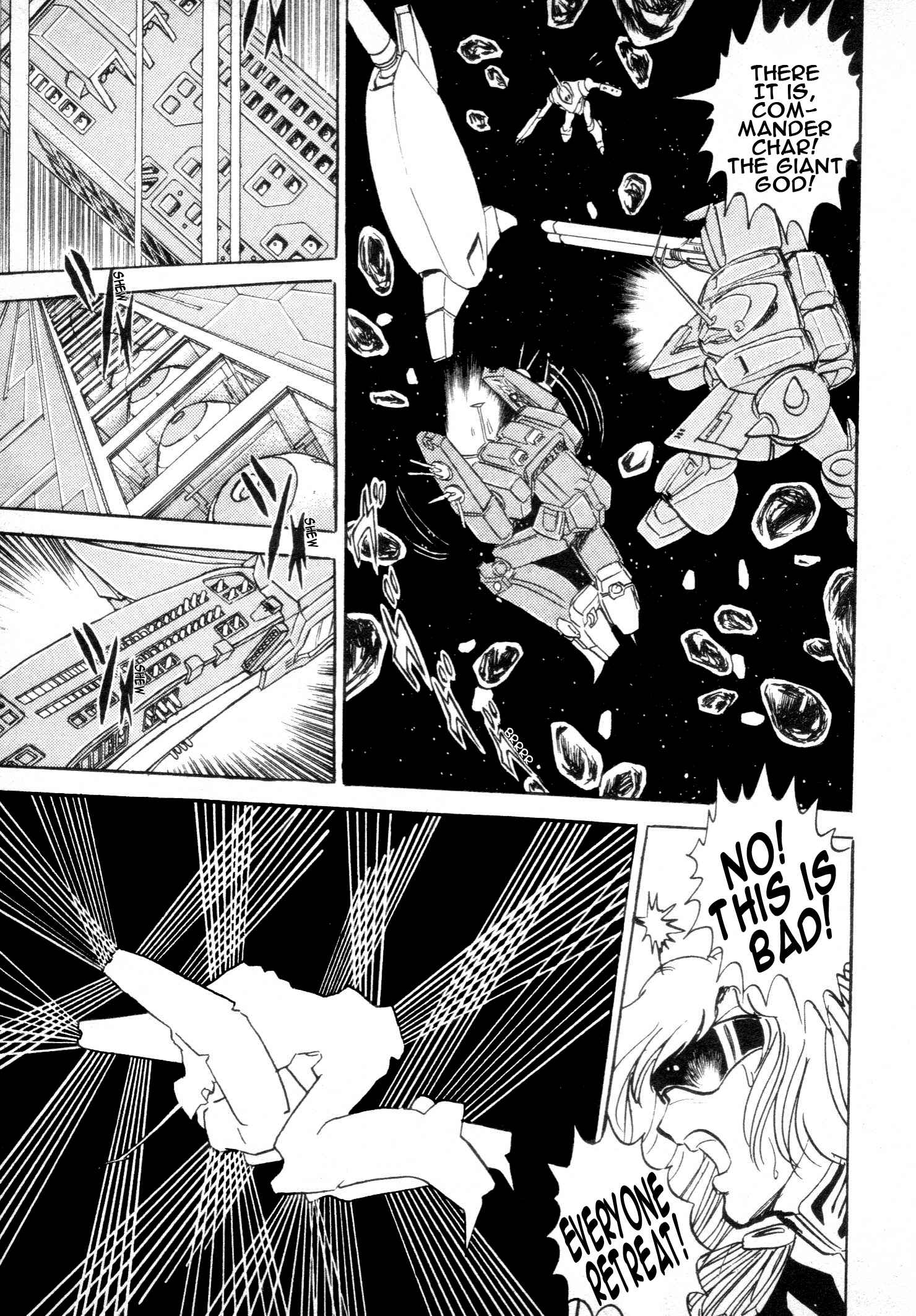 Page 9 Chapter 3 Mobile Suit Vs. Giant God of Legend: Gigantis Counterattack