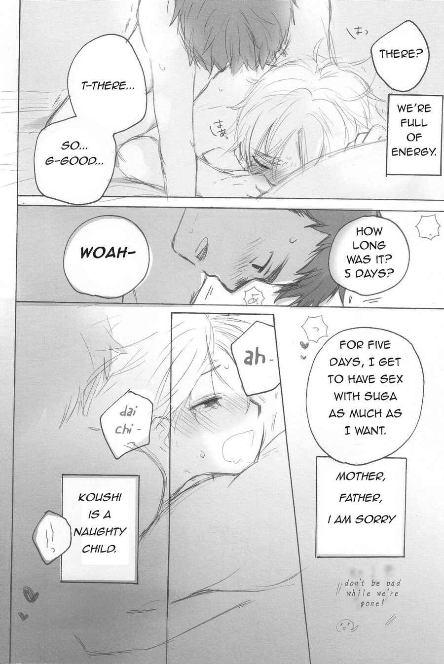 Page 5 Chapter Unknown_4022 Haikyu!! - A Book All About DaiSuga Affirming Their Passionate Love  (Doujinshi)