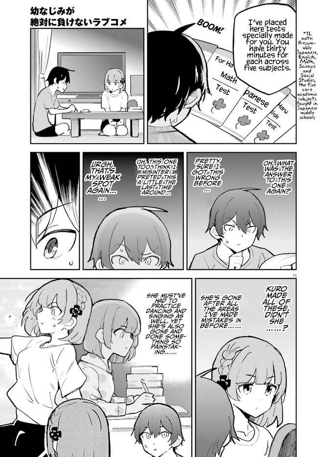 Page 15 Chapter 32 Osananajimi ga Zettai ni Makenai Love Comedy