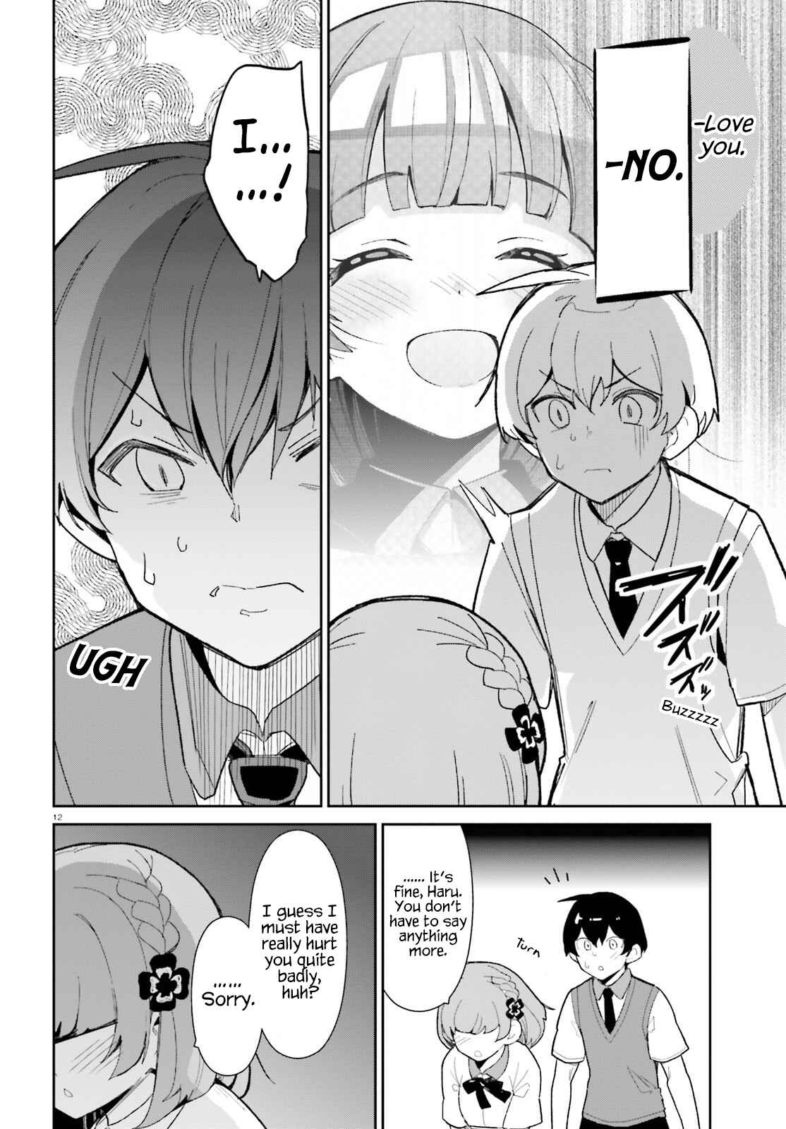 Page 12 Chapter 15 Osananajimi ga Zettai ni Makenai Love Comedy