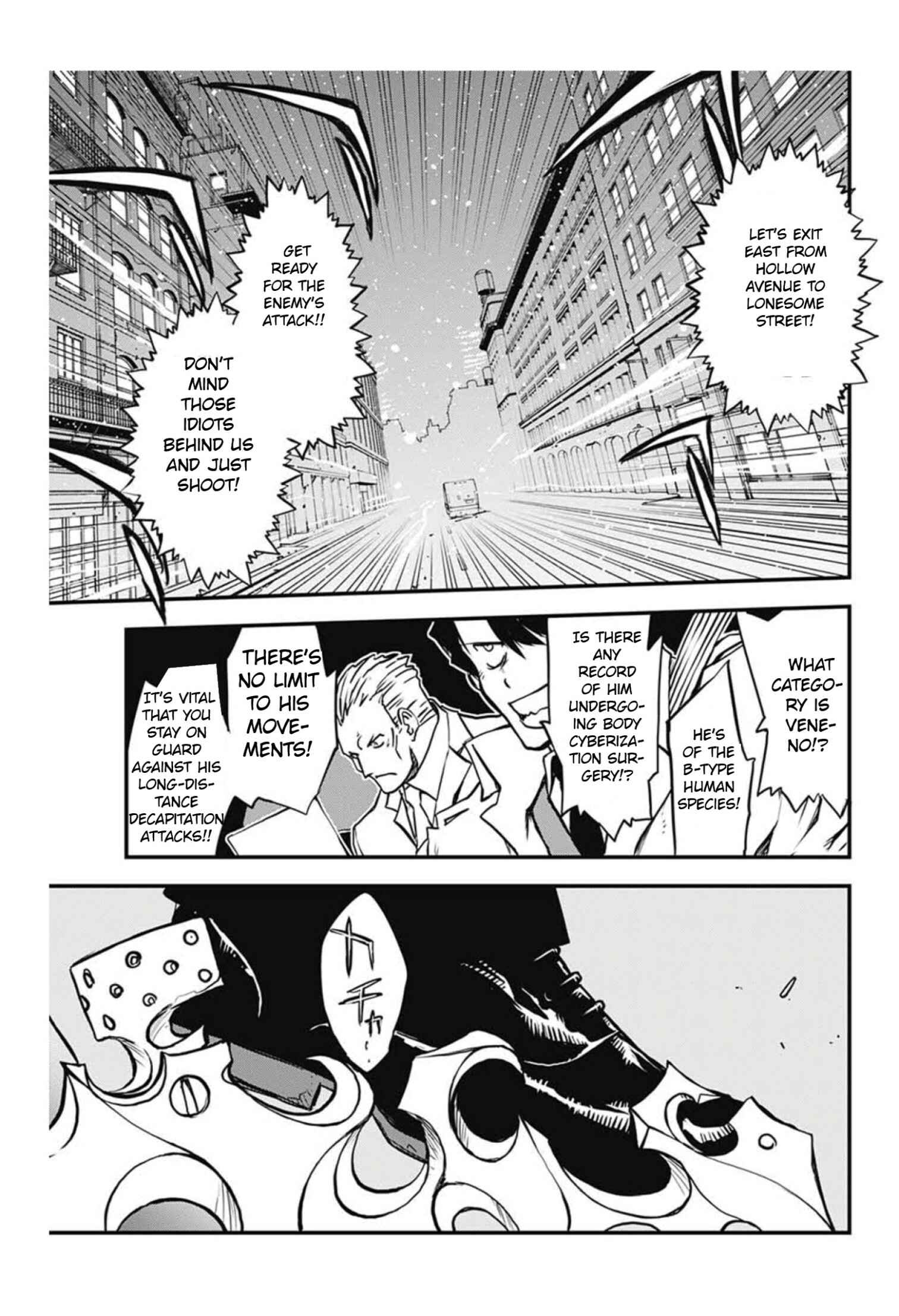 Page 14 Chapter 9 Kekkai Sensen: Back 2 Back