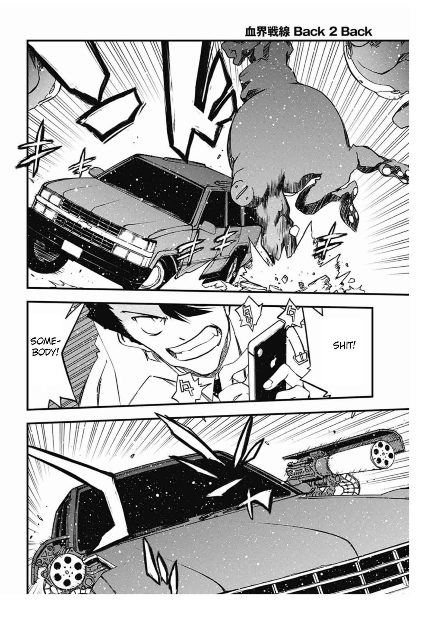 Page 21 Chapter 9 Kekkai Sensen: Back 2 Back