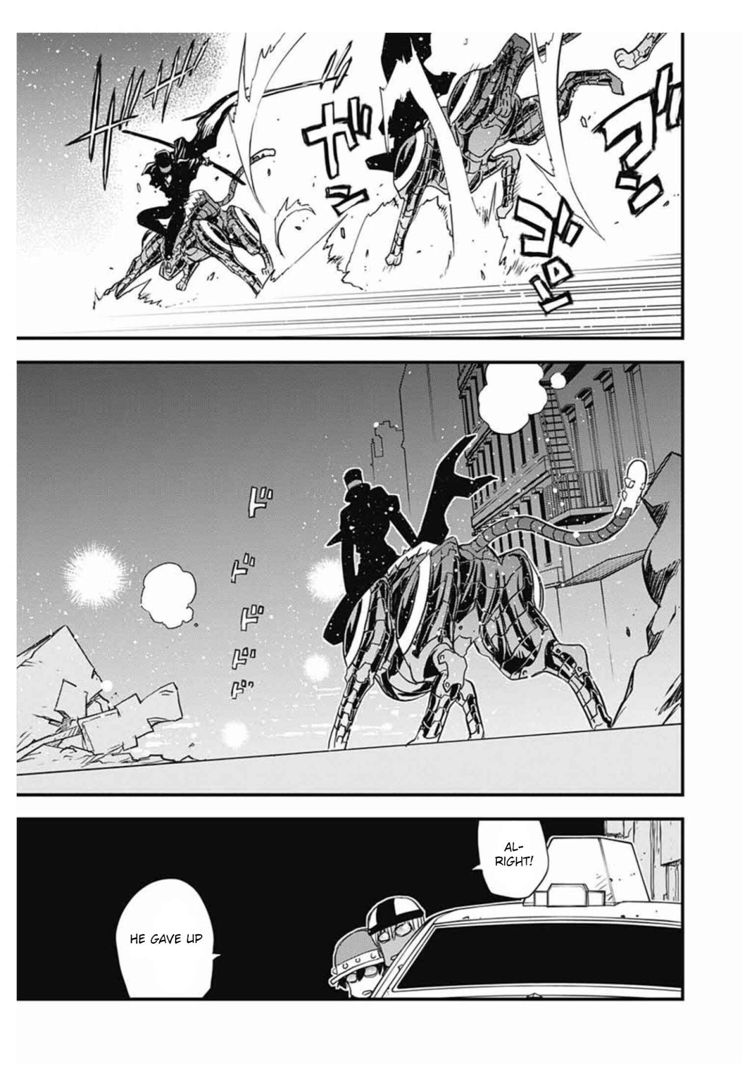 Page 36 Chapter 9 Kekkai Sensen: Back 2 Back