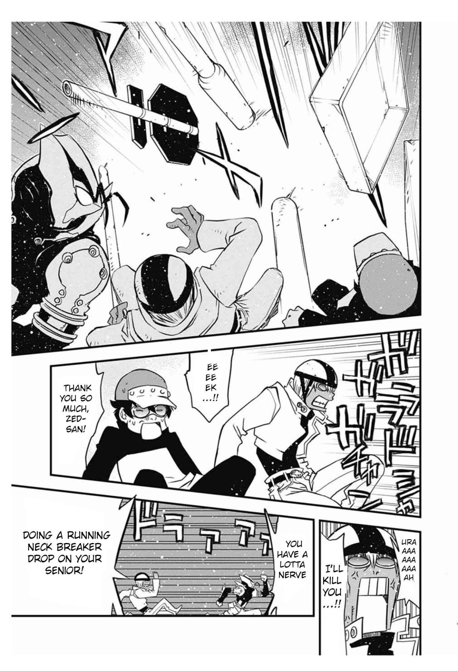 Page 44 Chapter 9 Kekkai Sensen: Back 2 Back