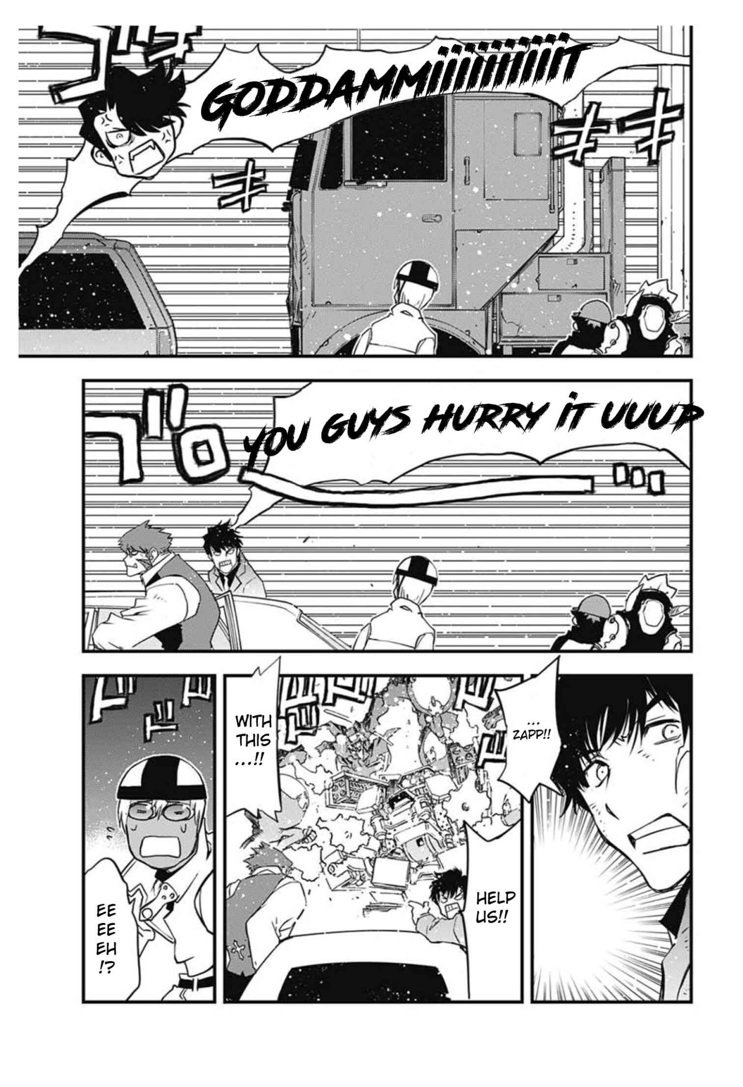 Page 46 Chapter 9 Kekkai Sensen: Back 2 Back