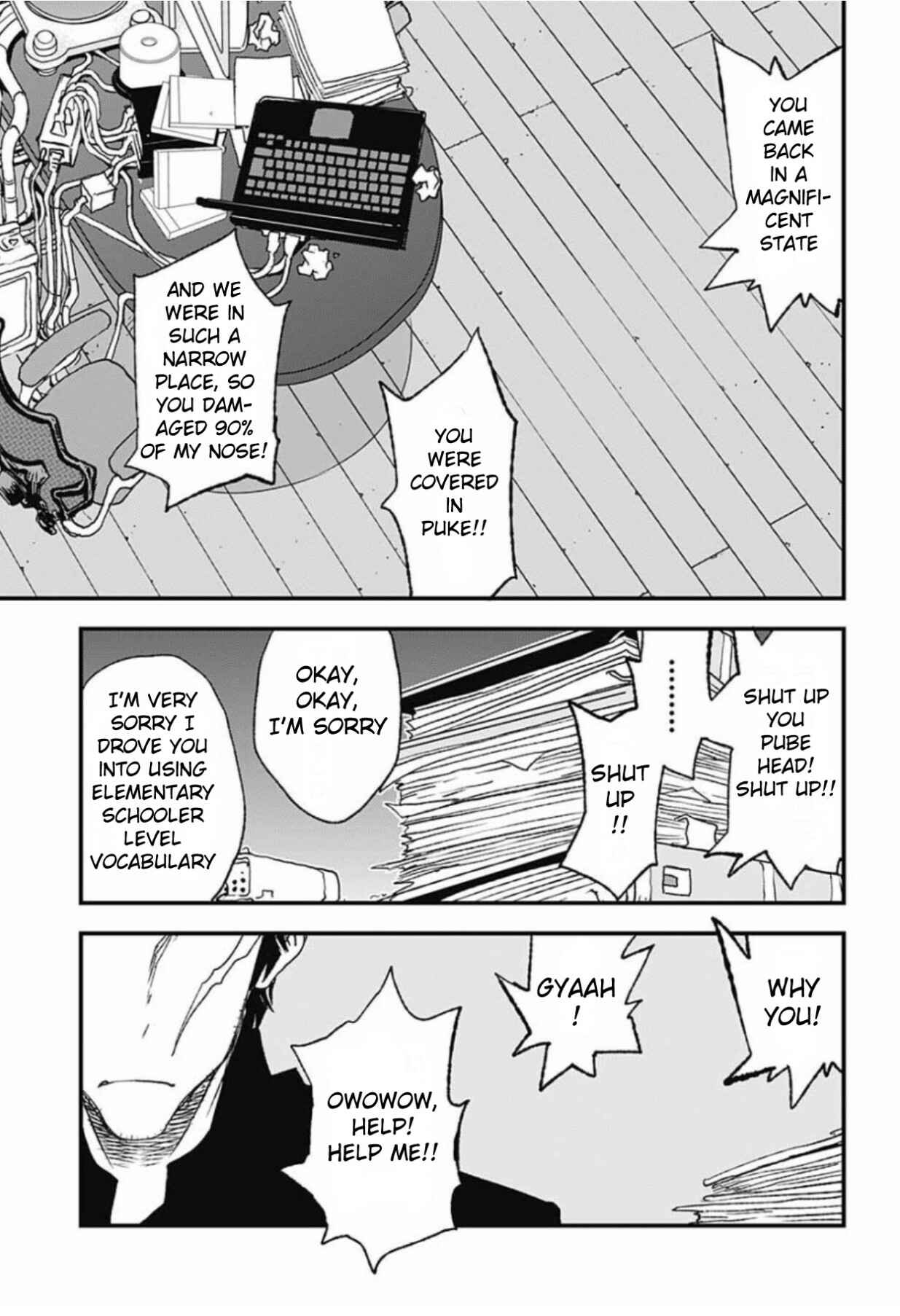 Page 12 Chapter 5 Kekkai Sensen: Back 2 Back